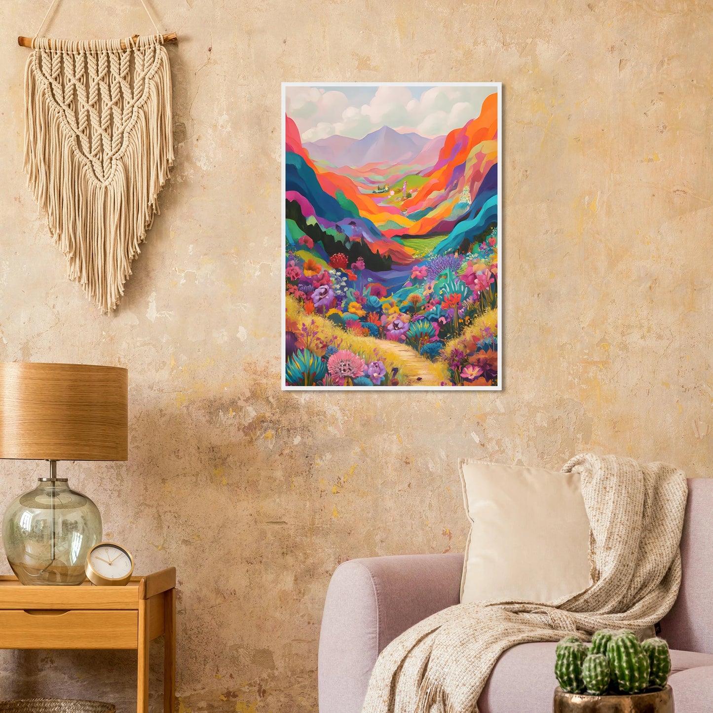 4pm vibrant martini glass art print by anya trut minimalist elegance for modern spaces art print in a size affordable wall art by Art Aunty NZ