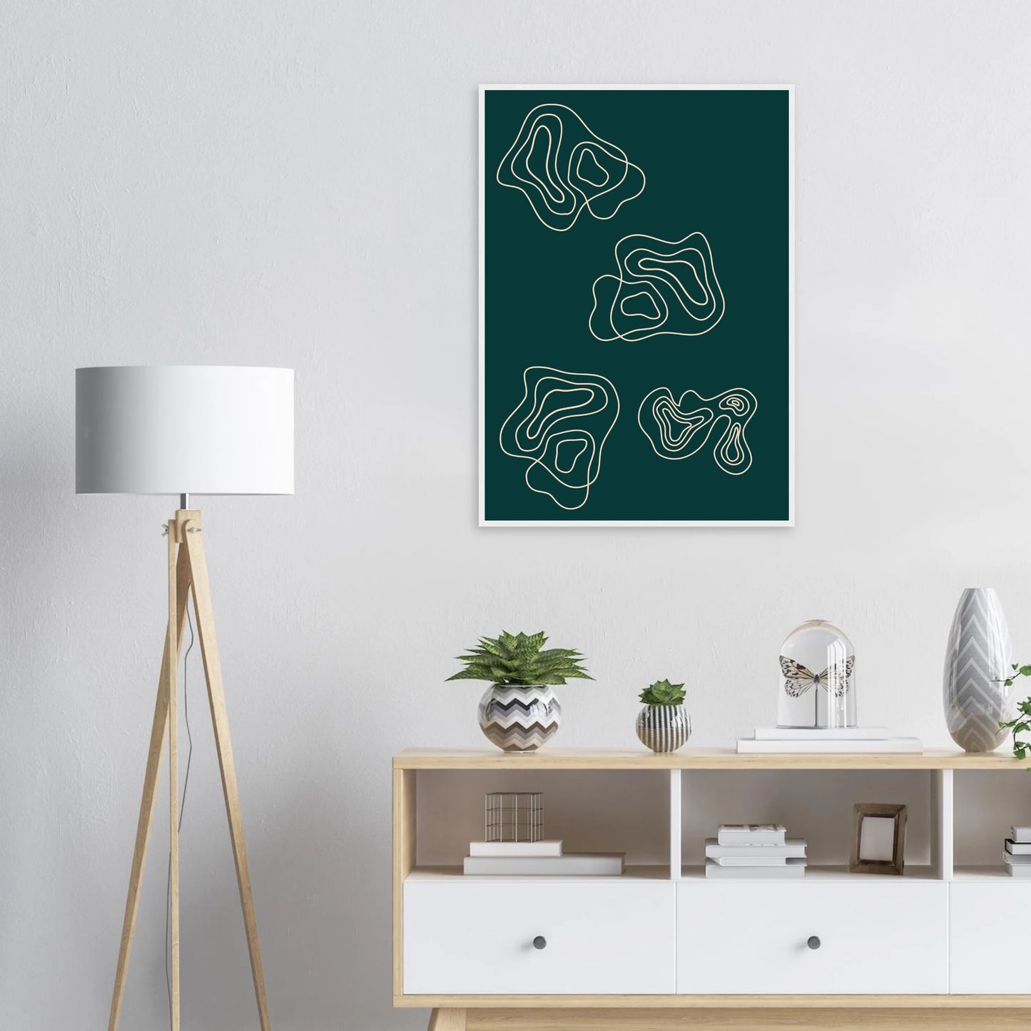 Telling art print in a size affordable wall art by Art Aunty NZ