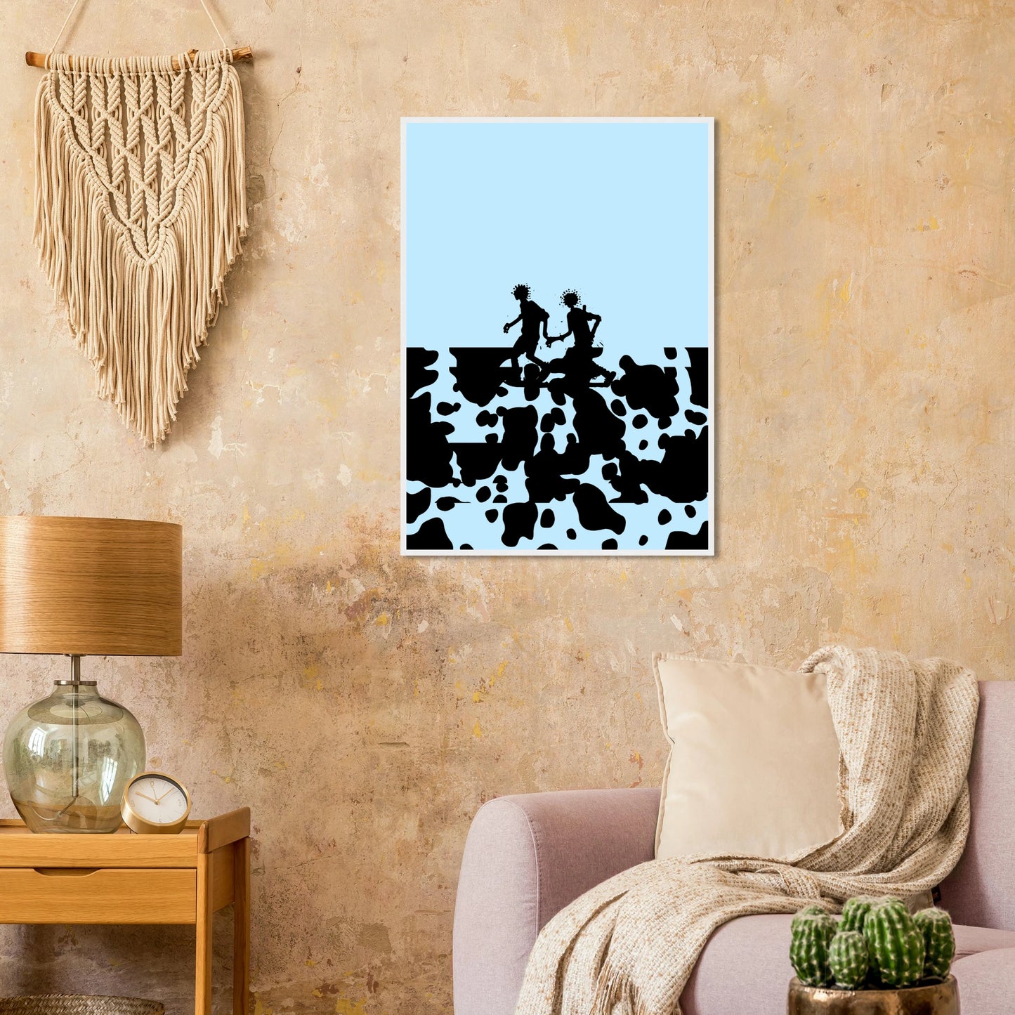 Journey on art print in a size affordable wall art by Art Aunty NZ