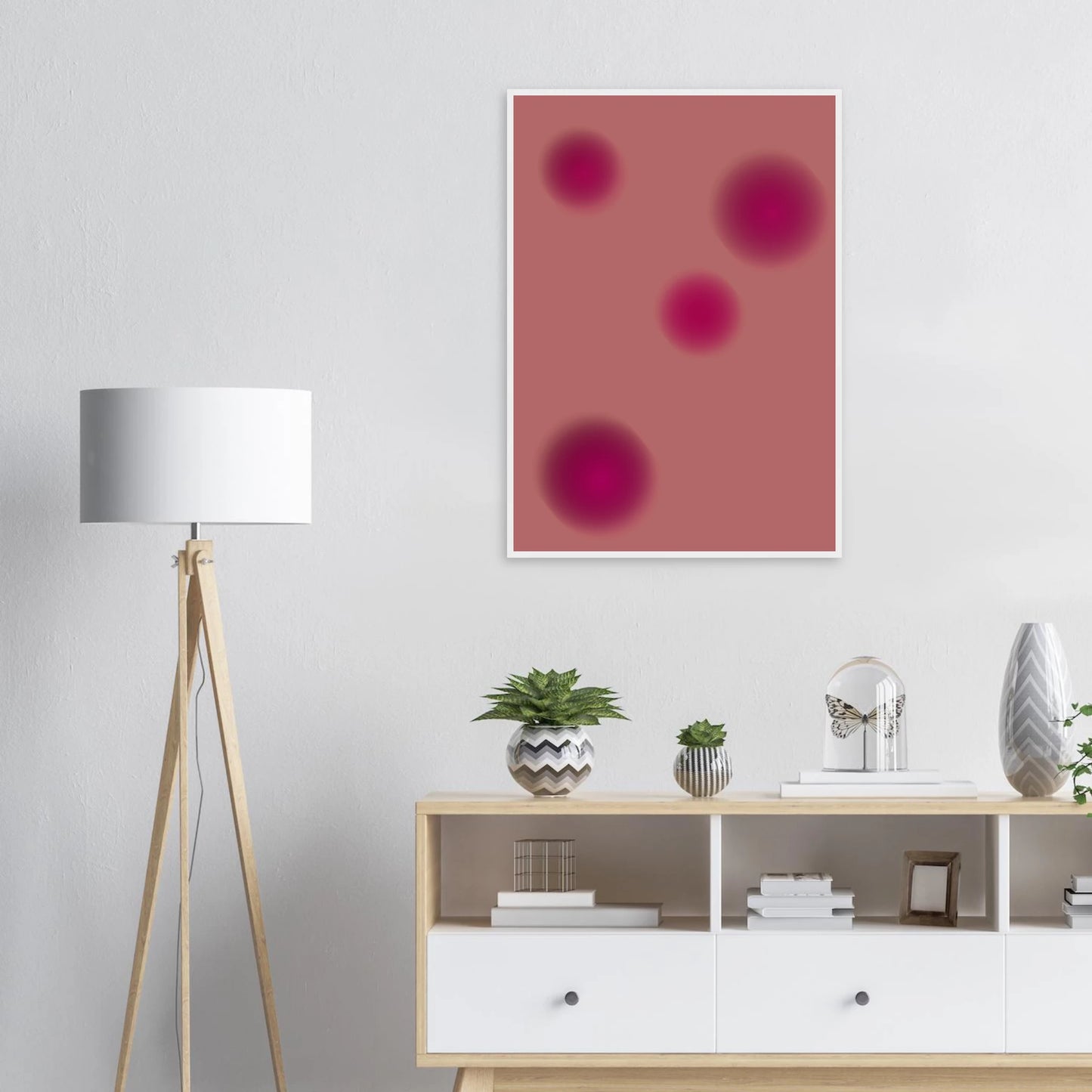 Good vibrations art print in a size affordable wall art by Art Aunty NZ