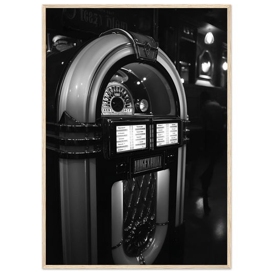 Dance with me art print in a Wood frame size 21x29.7 cm / 8x12" affordable wall art by Art Aunty NZ