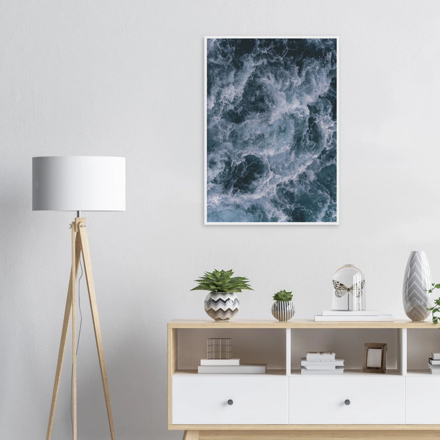 Churn art print in a size affordable wall art by Art Aunty NZ