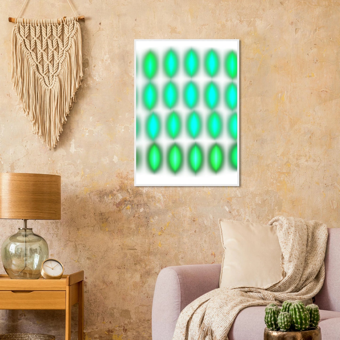 4pm martini elegance framed poster minimalist chic art by anya trut in your choice of size frame art print in a size affordable wall art by Art Aunty NZ