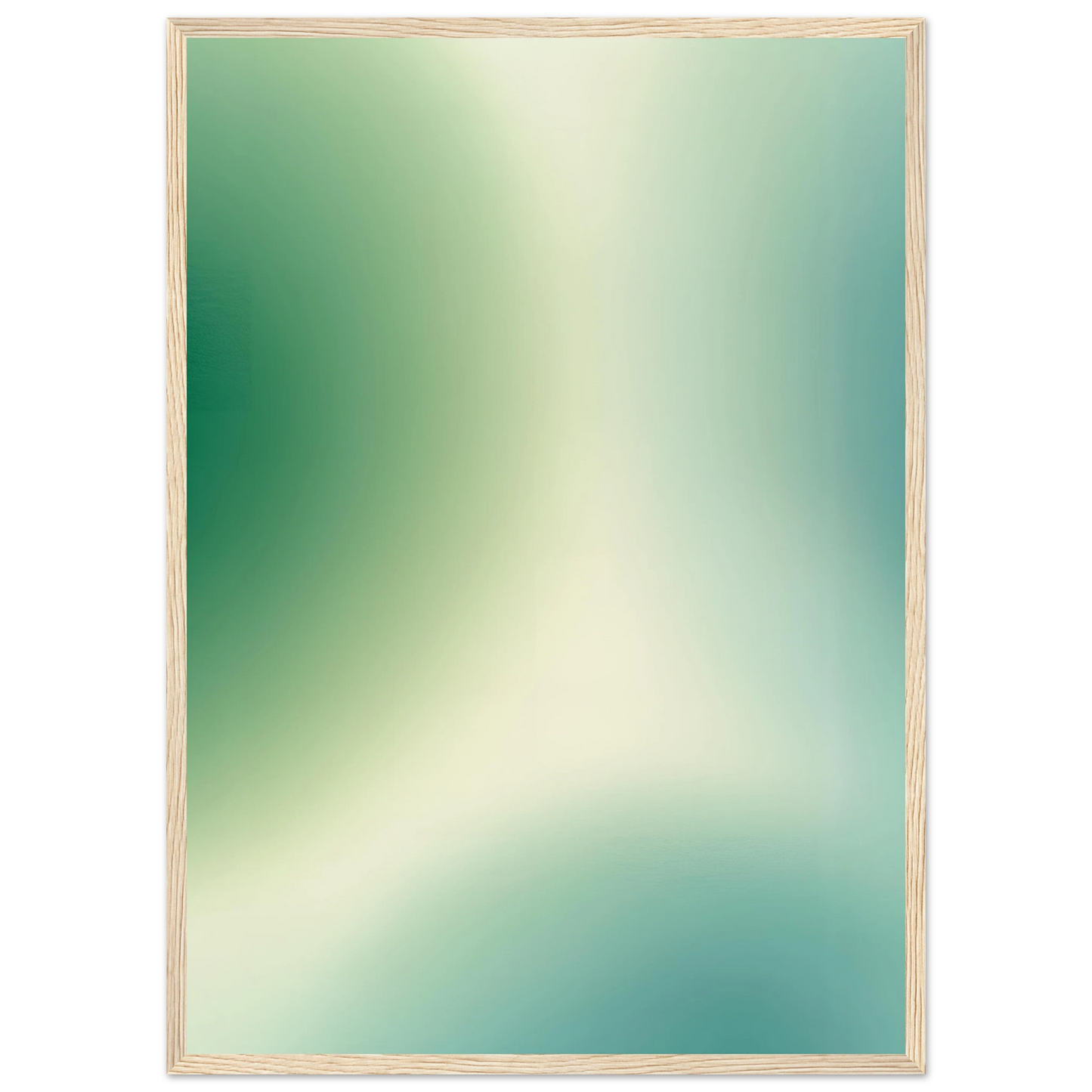 Abstract emerald dream framed art print by anya trut choose your size frame art print in a Black frame size 21x29.7 cm / 8x12" affordable wall art by Art Aunty NZ