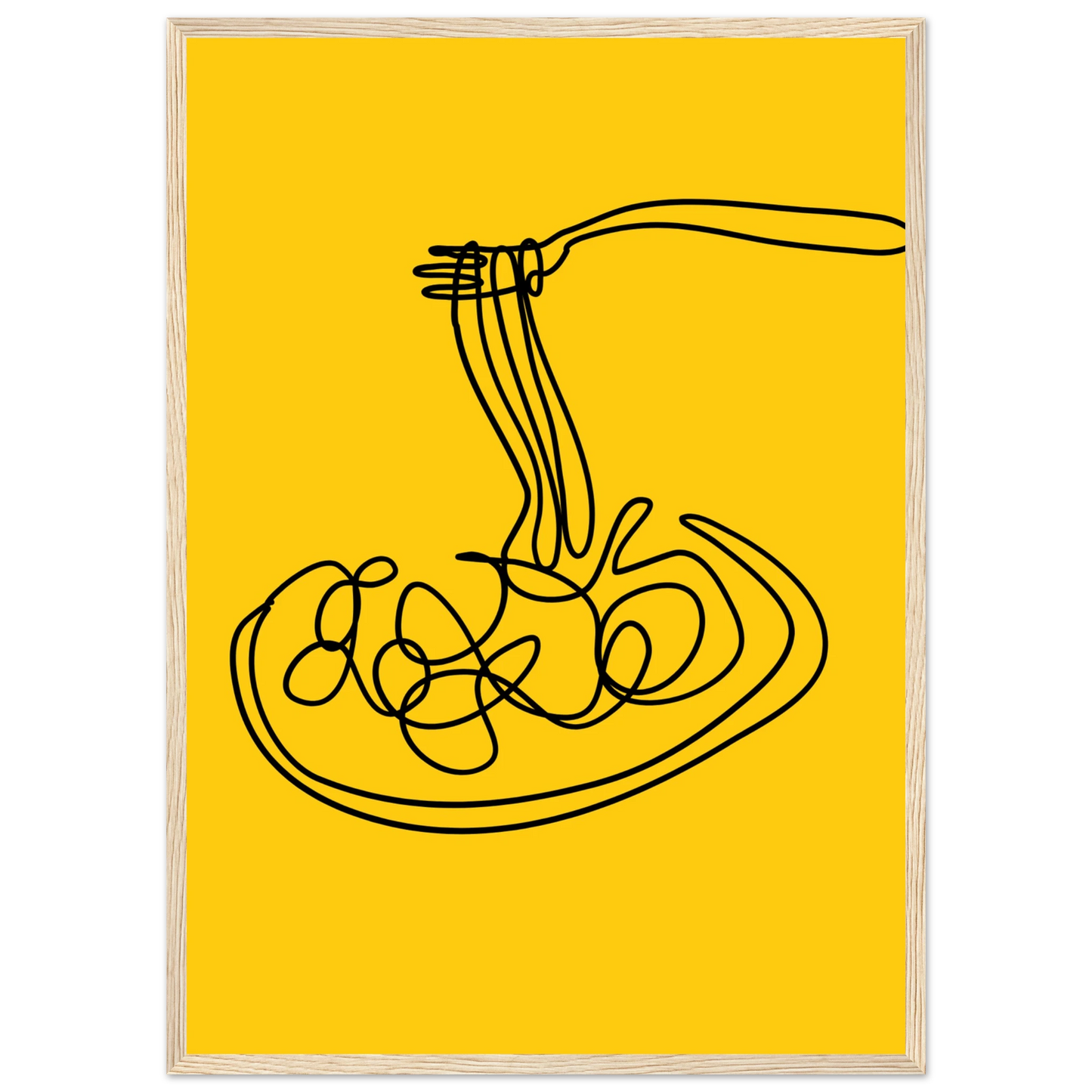 Beaut 1 art print in a Black frame size 21x29.7 cm / 8x12" affordable wall art by Art Aunty NZ