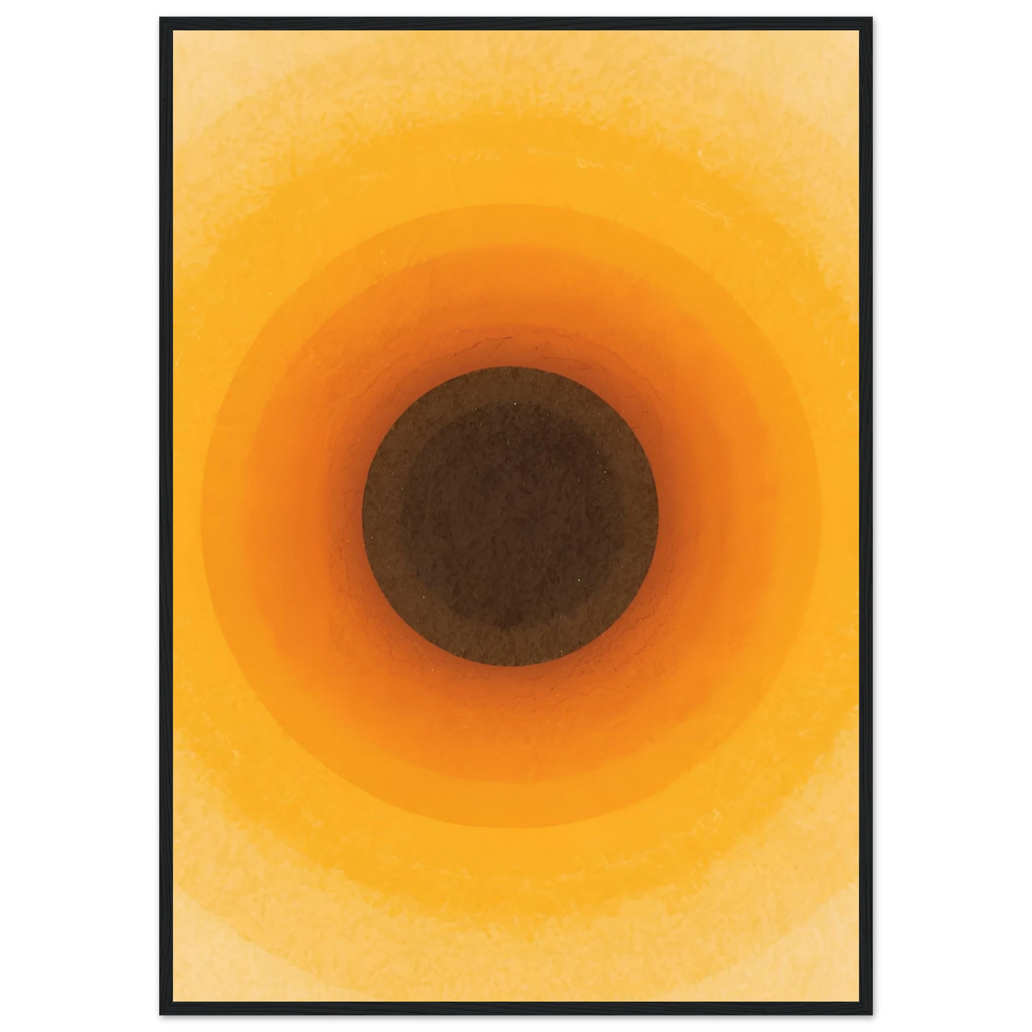 Sundowner art print in a White frame size A1 (59.4 x 84.1  cm) affordable wall art by Art Aunty NZ