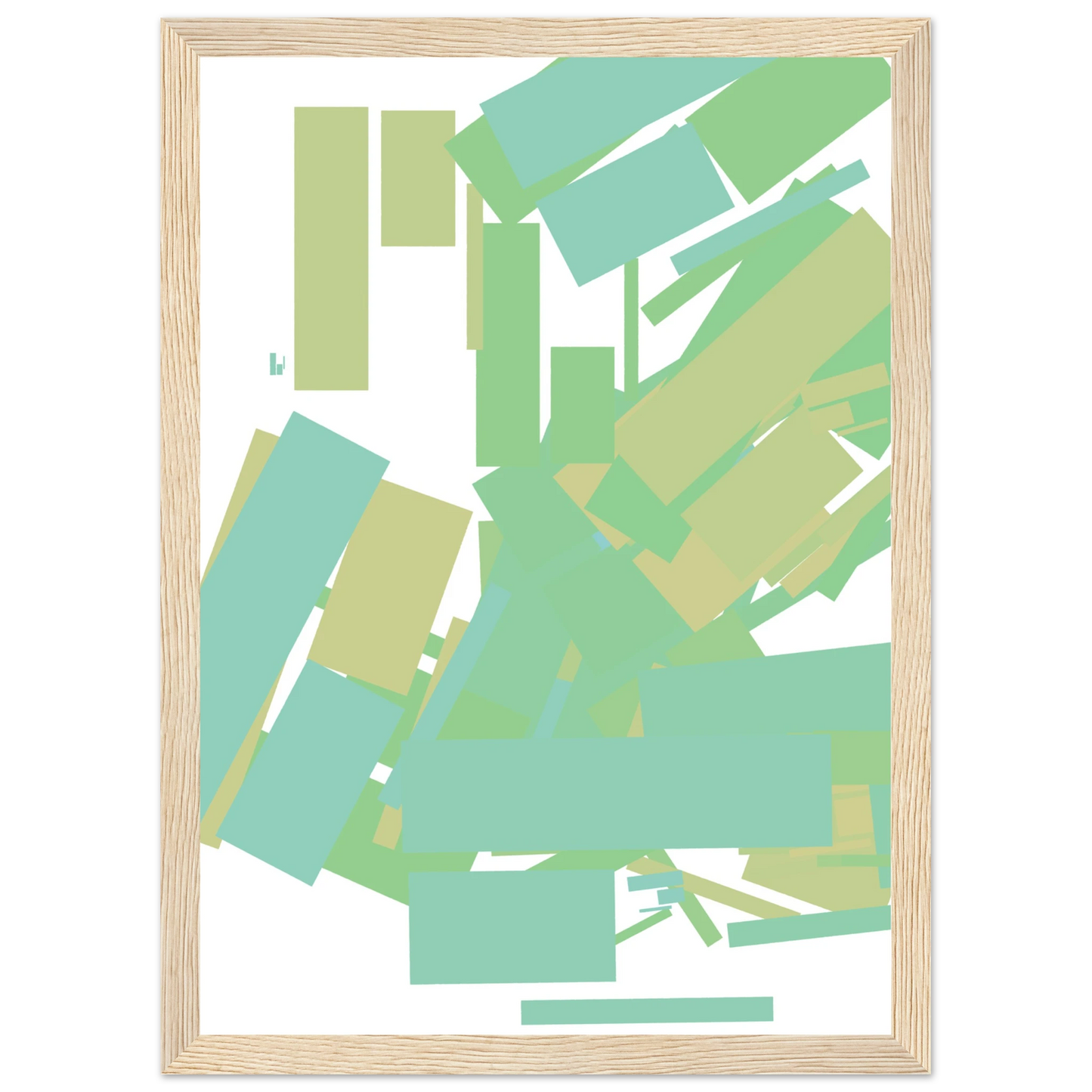 Brace art print in a White frame size A2 (42 x 59.4  cm) affordable wall art by Art Aunty NZ