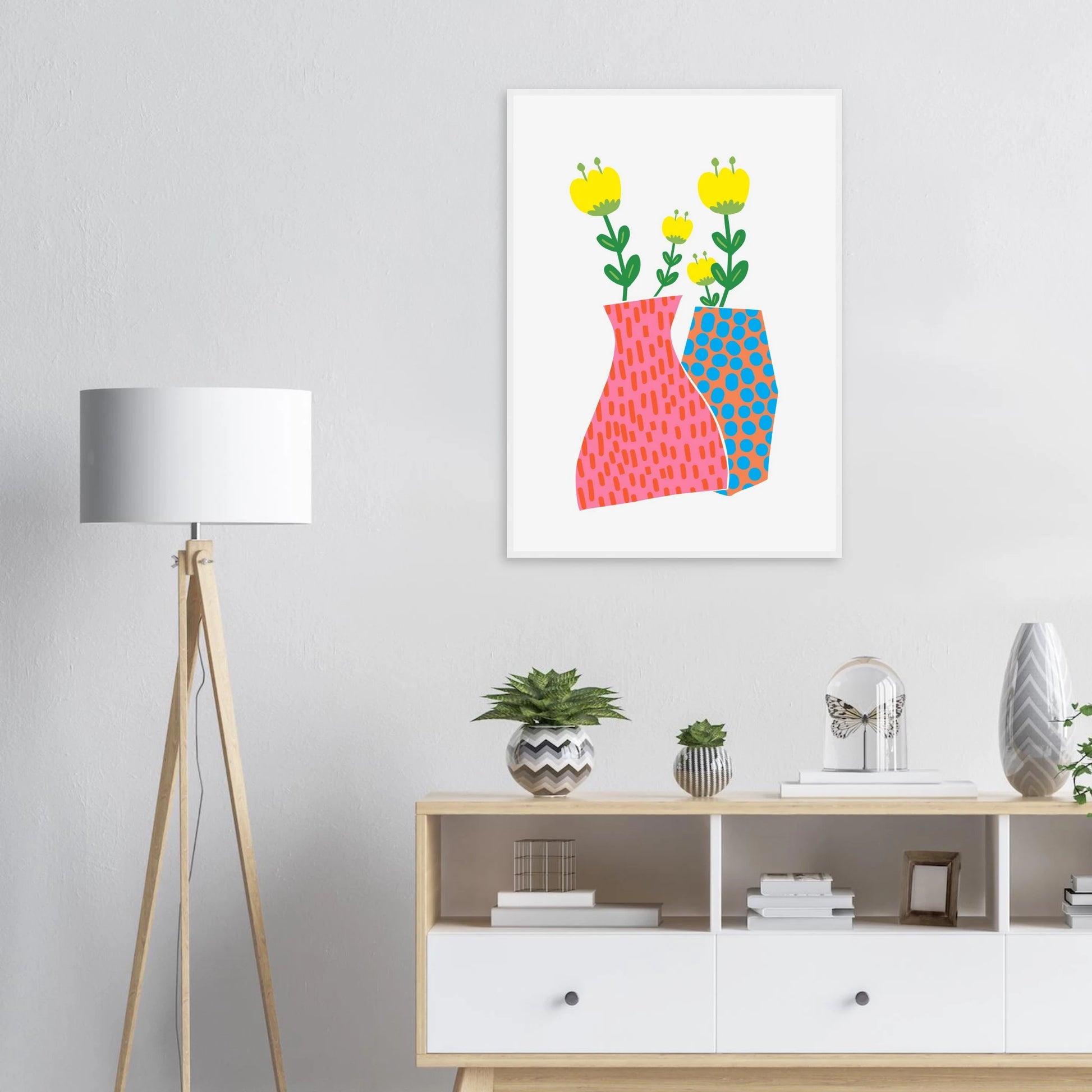 Maria art print in a  size  affordable wall art by Art Aunty NZ