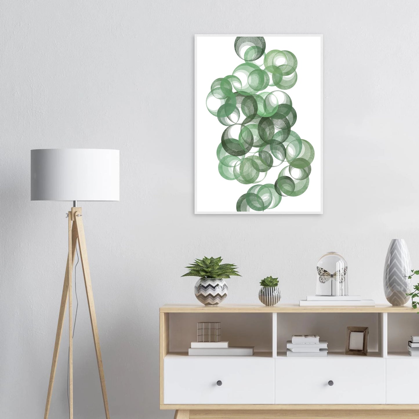 Grass roots art print in a  size  affordable wall art by Art Aunty NZ