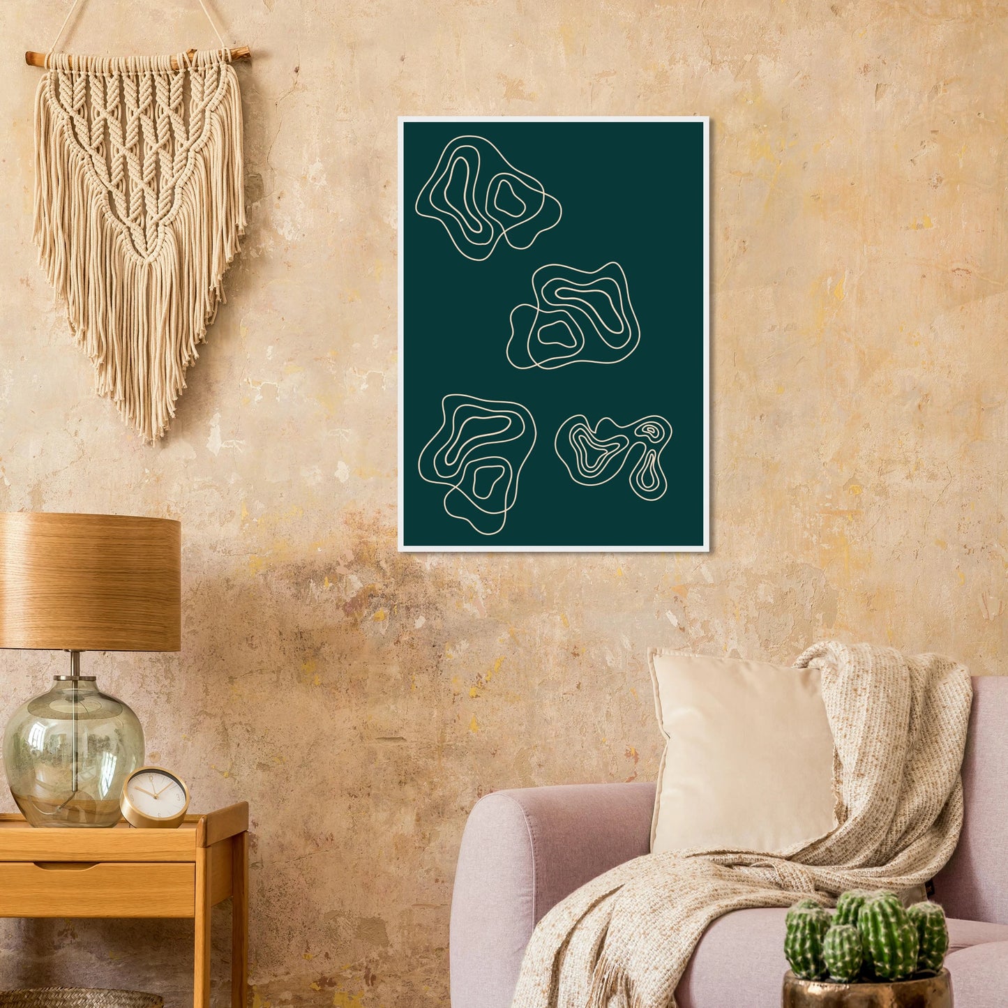 Telling art print in a  size  affordable wall art by Art Aunty NZ