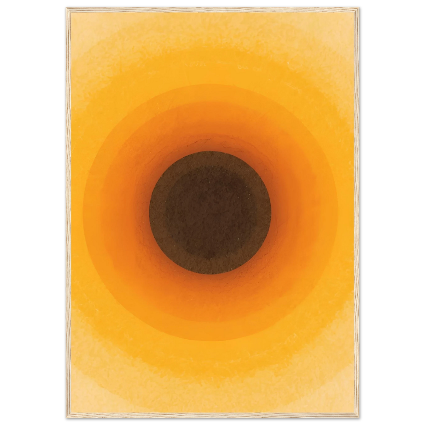 Sundowner art print in a Wood frame size 21x29.7 cm / 8x12" affordable wall art by Art Aunty NZ