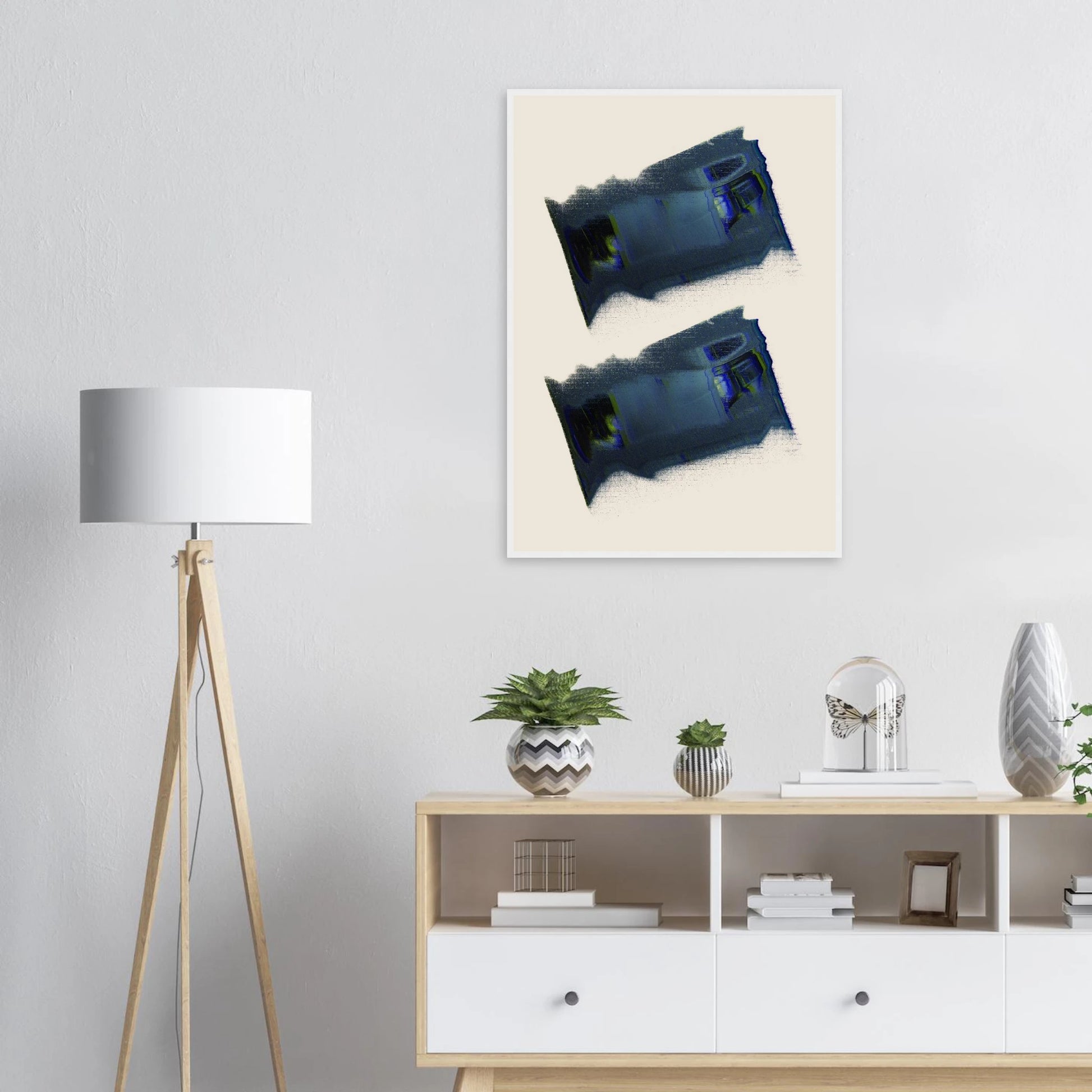 Closer look art print in a  size  affordable wall art by Art Aunty NZ