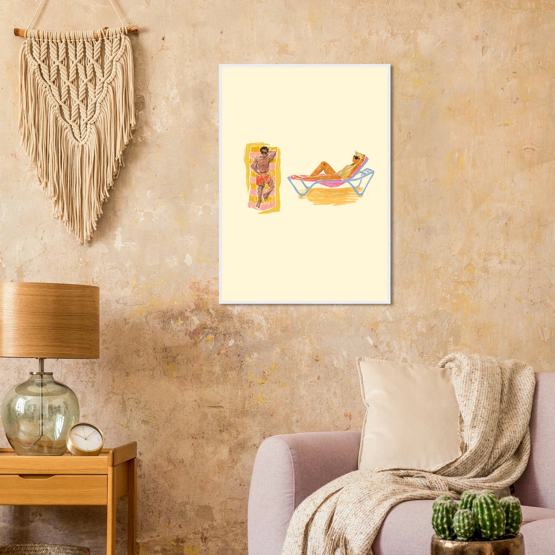 Day for it one art print in a  size  affordable wall art by Art Aunty NZ
