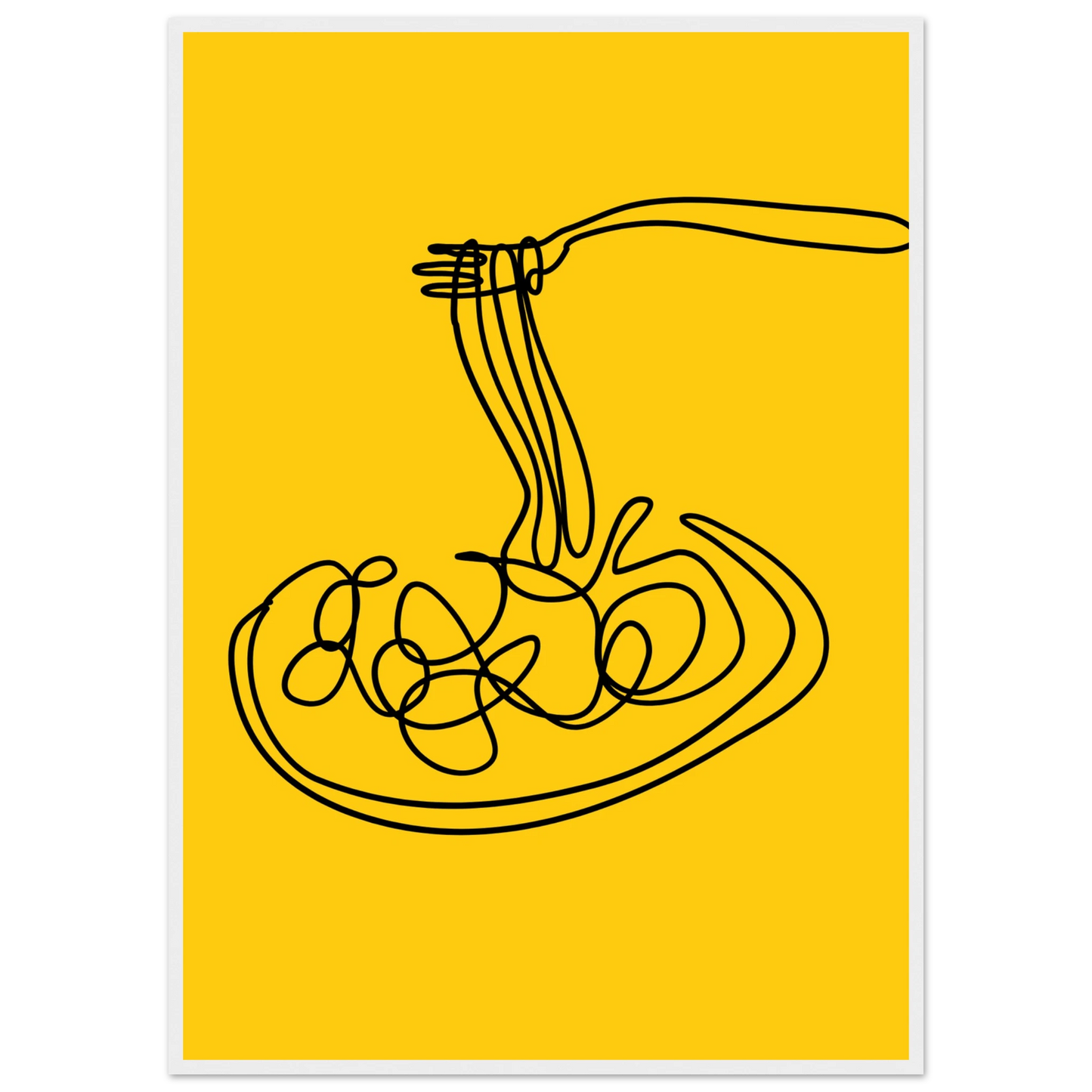 Beaut 1 art print in a White frame size 21x29.7 cm / 8x12" affordable wall art by Art Aunty NZ