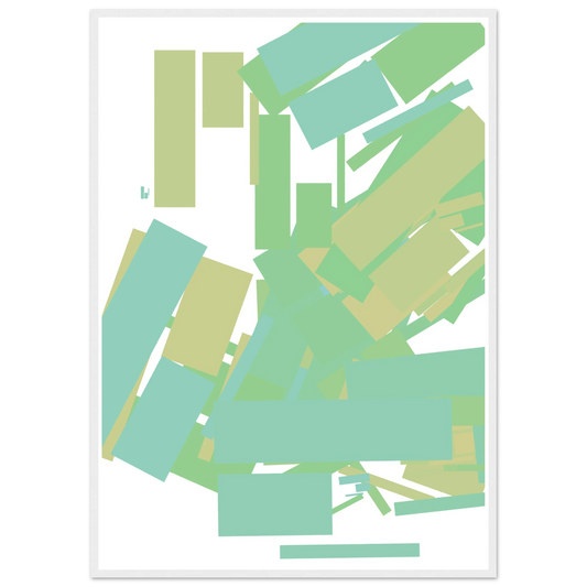 Brace art print in a White frame size 21x29.7 cm / 8x12" affordable wall art by Art Aunty NZ