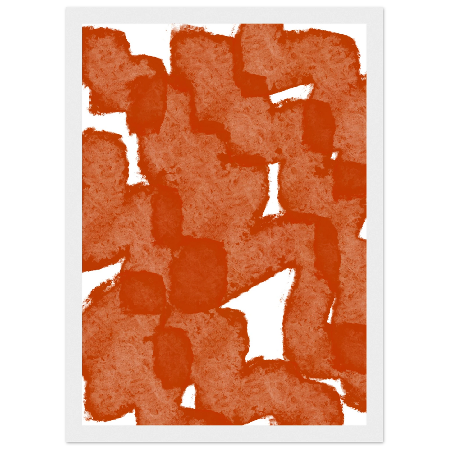 Autumn art print in a Wood frame size A1 (59.4 x 84.1  cm) affordable wall art by Art Aunty NZ