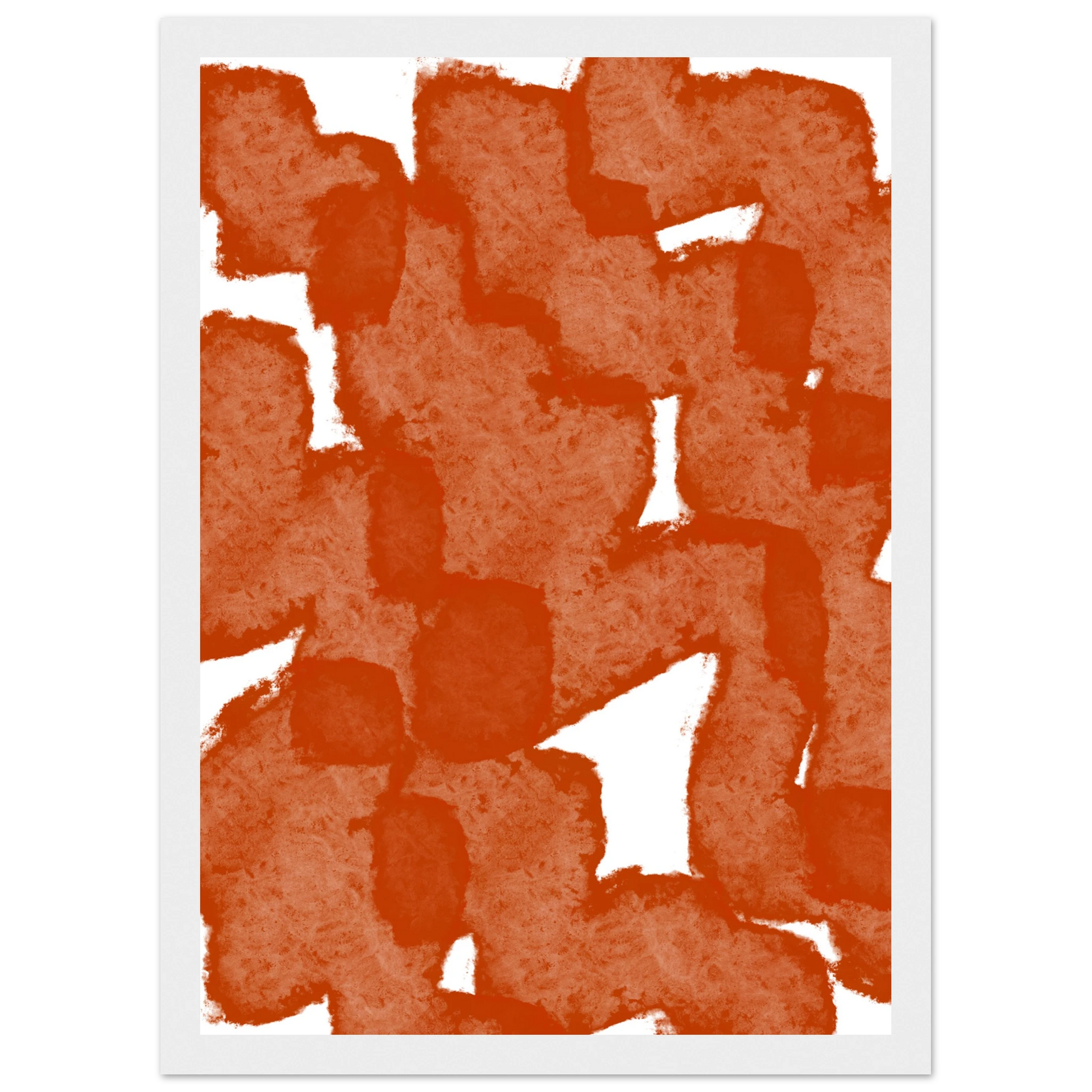 Autumn art print in a Wood frame size A1 (59.4 x 84.1  cm) affordable wall art by Art Aunty NZ