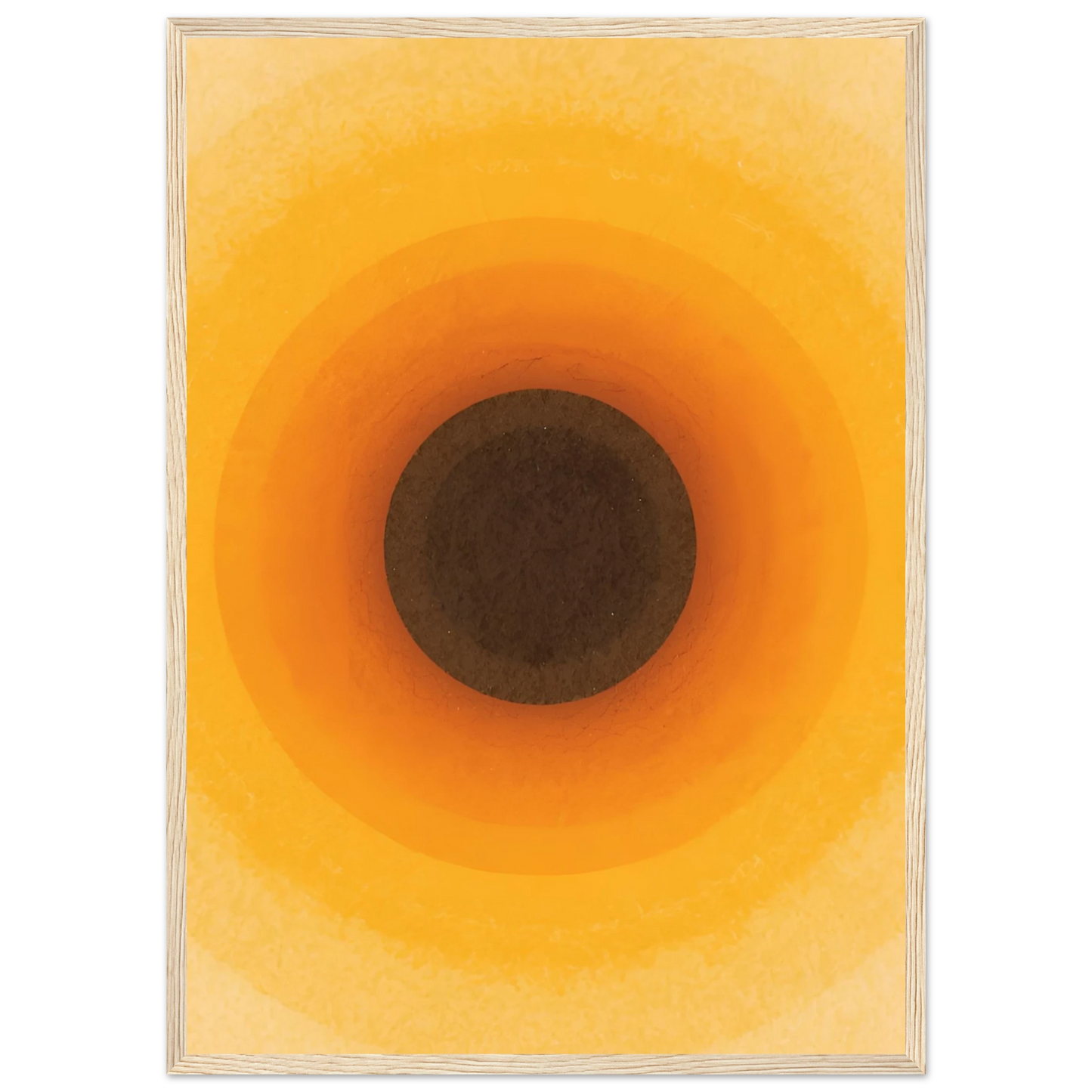 Sundowner art print in a Black frame size A2 (42 x 59.4  cm) affordable wall art by Art Aunty NZ