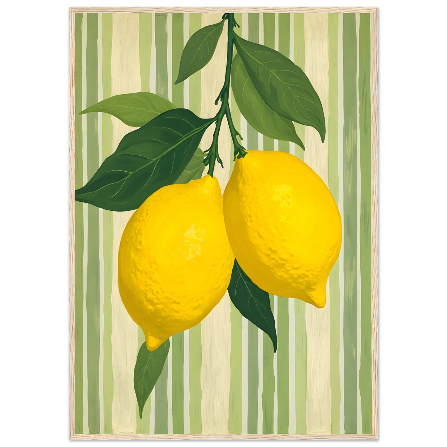 Name 1 art print in a Wood frame size A2 (42 x 59.4  cm) affordable wall art by Art Aunty NZ