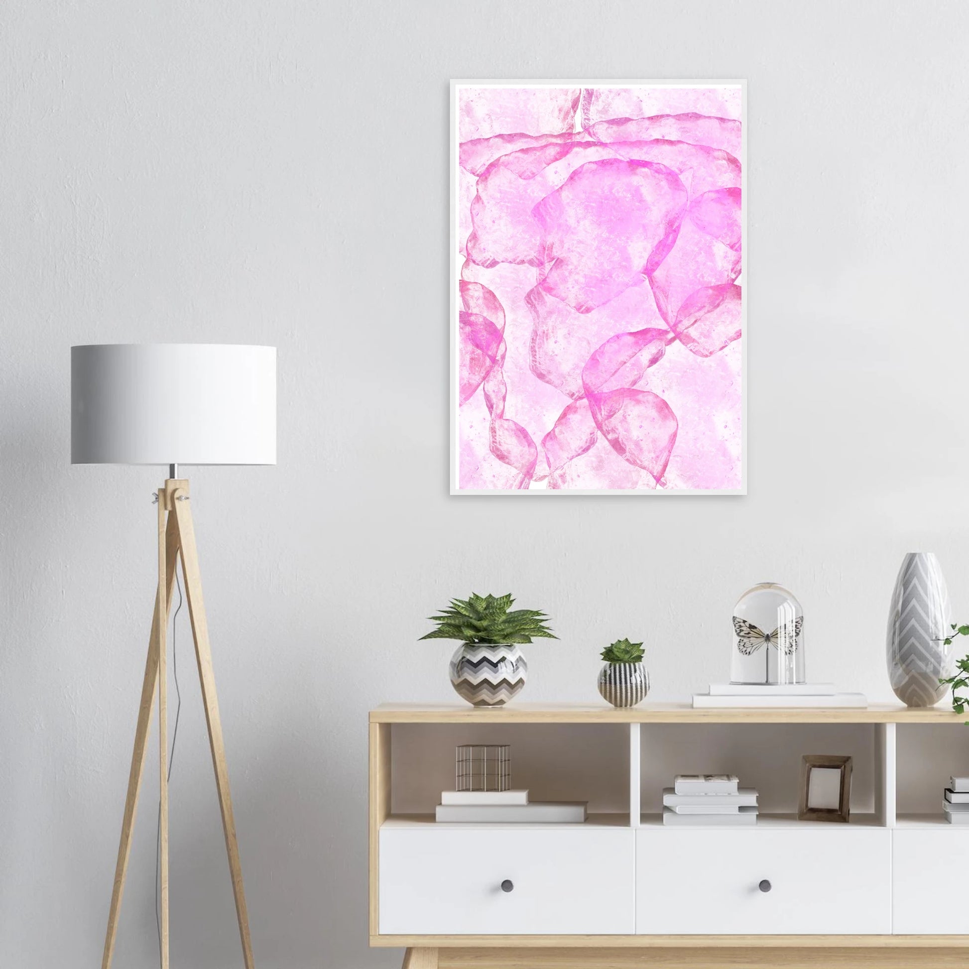 Blur art print in a  size  affordable wall art by Art Aunty NZ