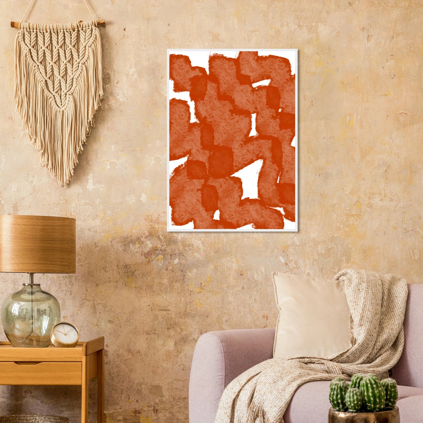 Autumn art print in a  size  affordable wall art by Art Aunty NZ