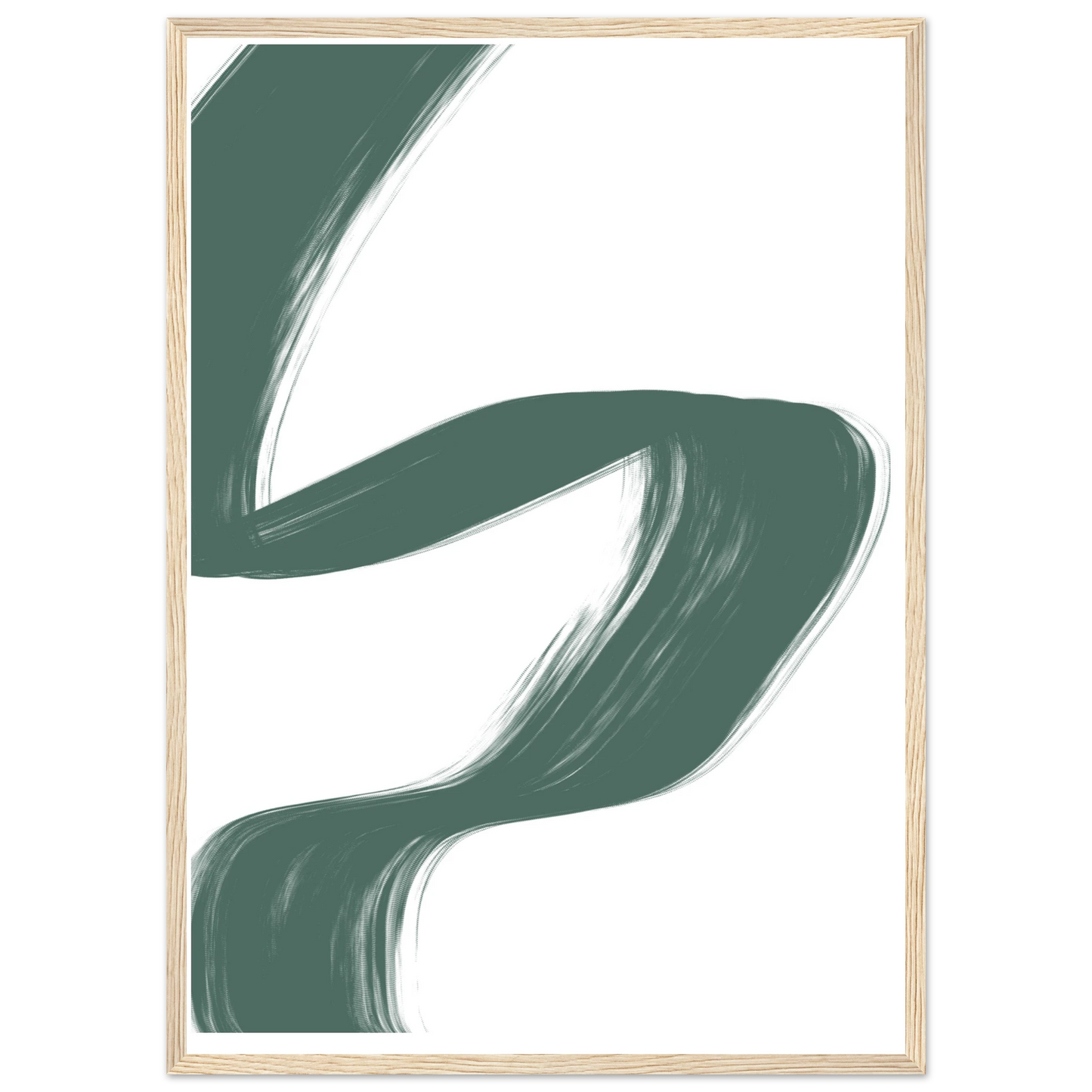 Rest art print in a Wood frame size 21x29.7 cm / 8x12" affordable wall art by Art Aunty NZ