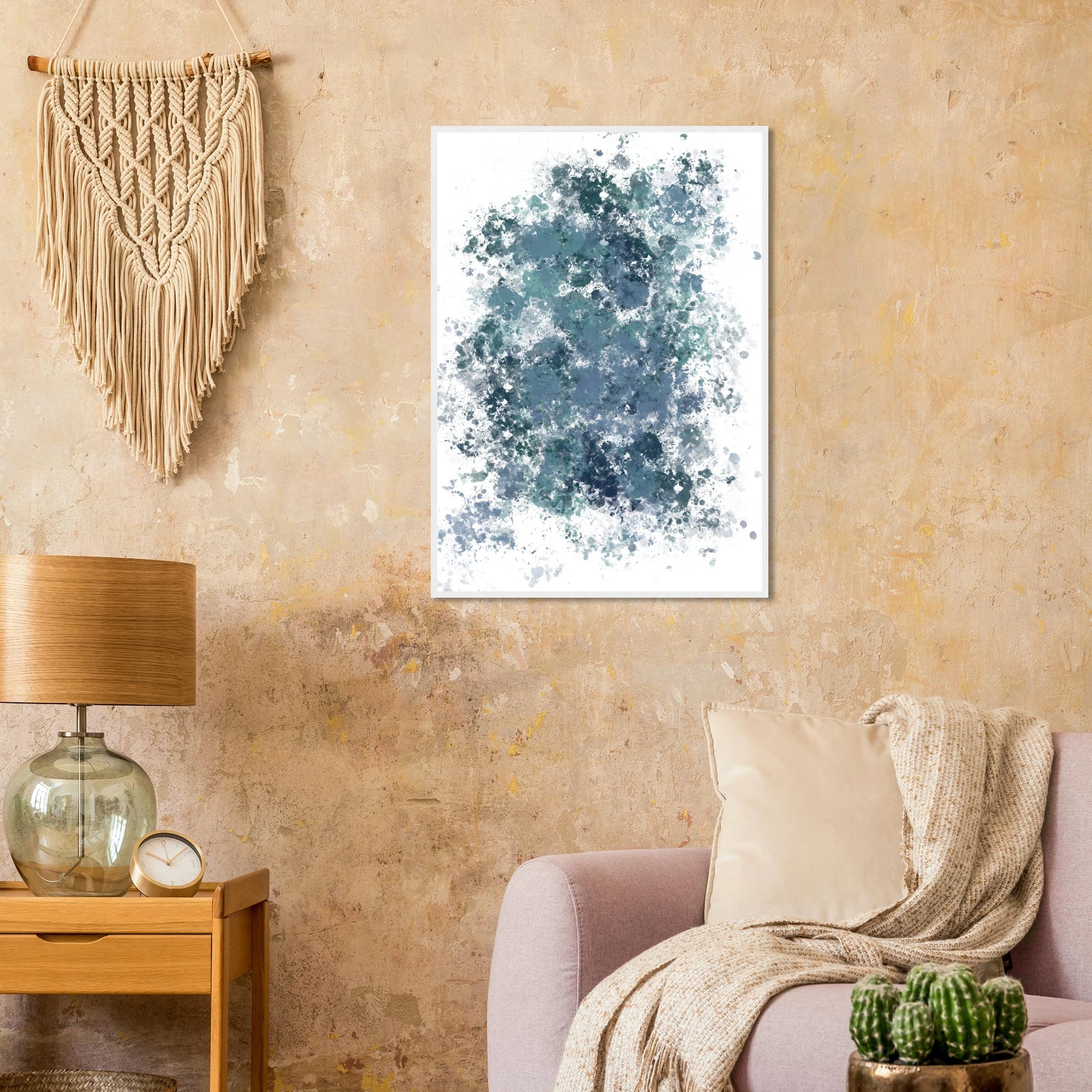 Explode art print in a  size  affordable wall art by Art Aunty NZ