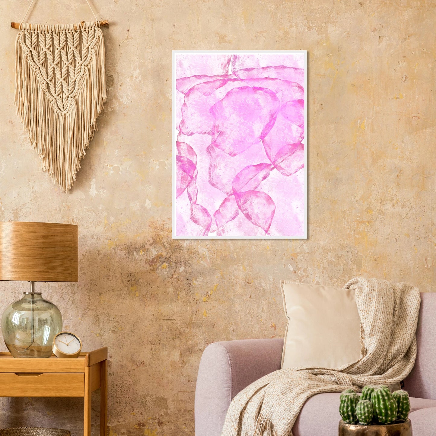Blur art print in a  size  affordable wall art by Art Aunty NZ
