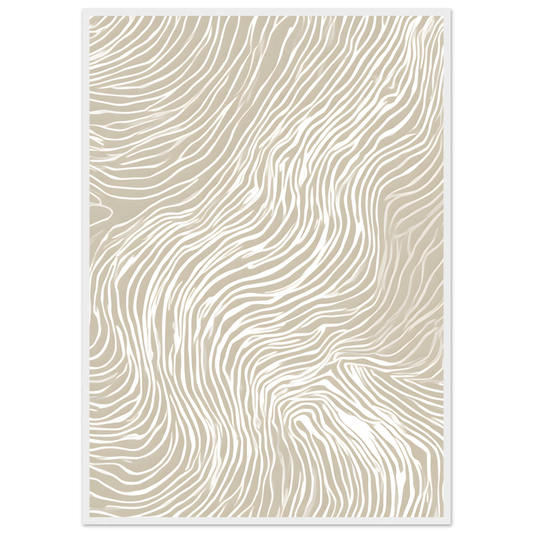 4pm anya trut martini glass art print elegant minimalist decor in your choice of frame size art print in a White frame size 21x29.7 cm / 8x12" affordable wall art by Art Aunty NZ