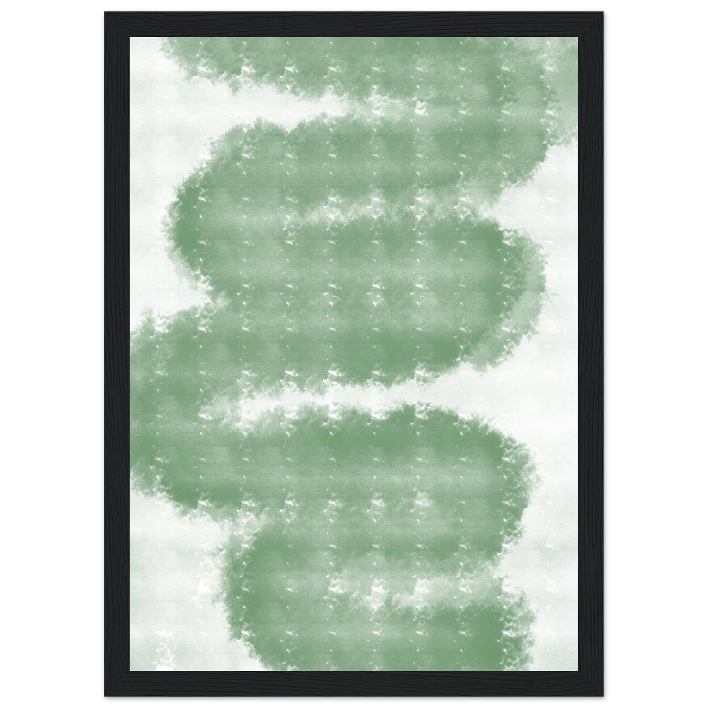 Calm material art print in a Black frame size 21x29.7 cm / 8x12" affordable wall art by Art Aunty NZ