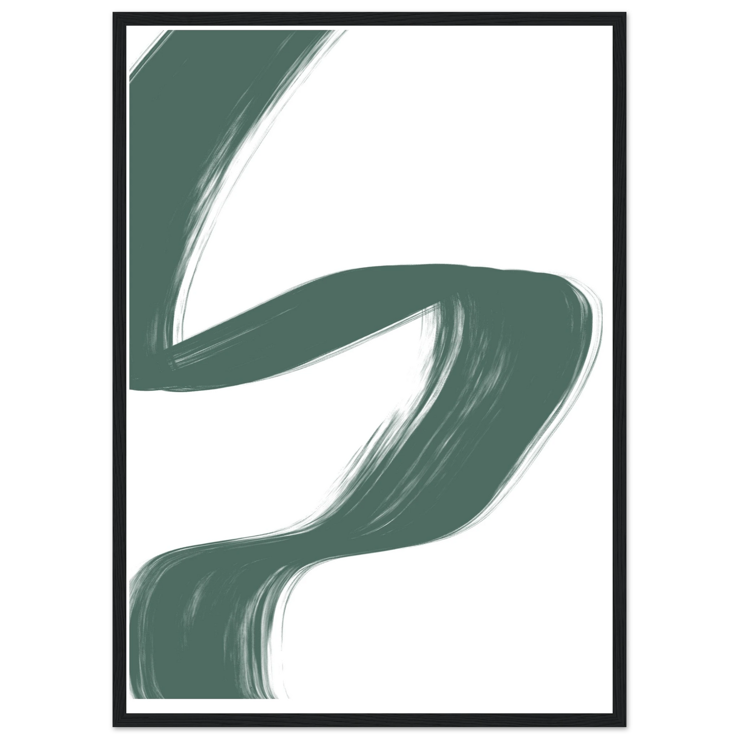 Rest art print in a Black frame size A2 (42 x 59.4  cm) affordable wall art by Art Aunty NZ