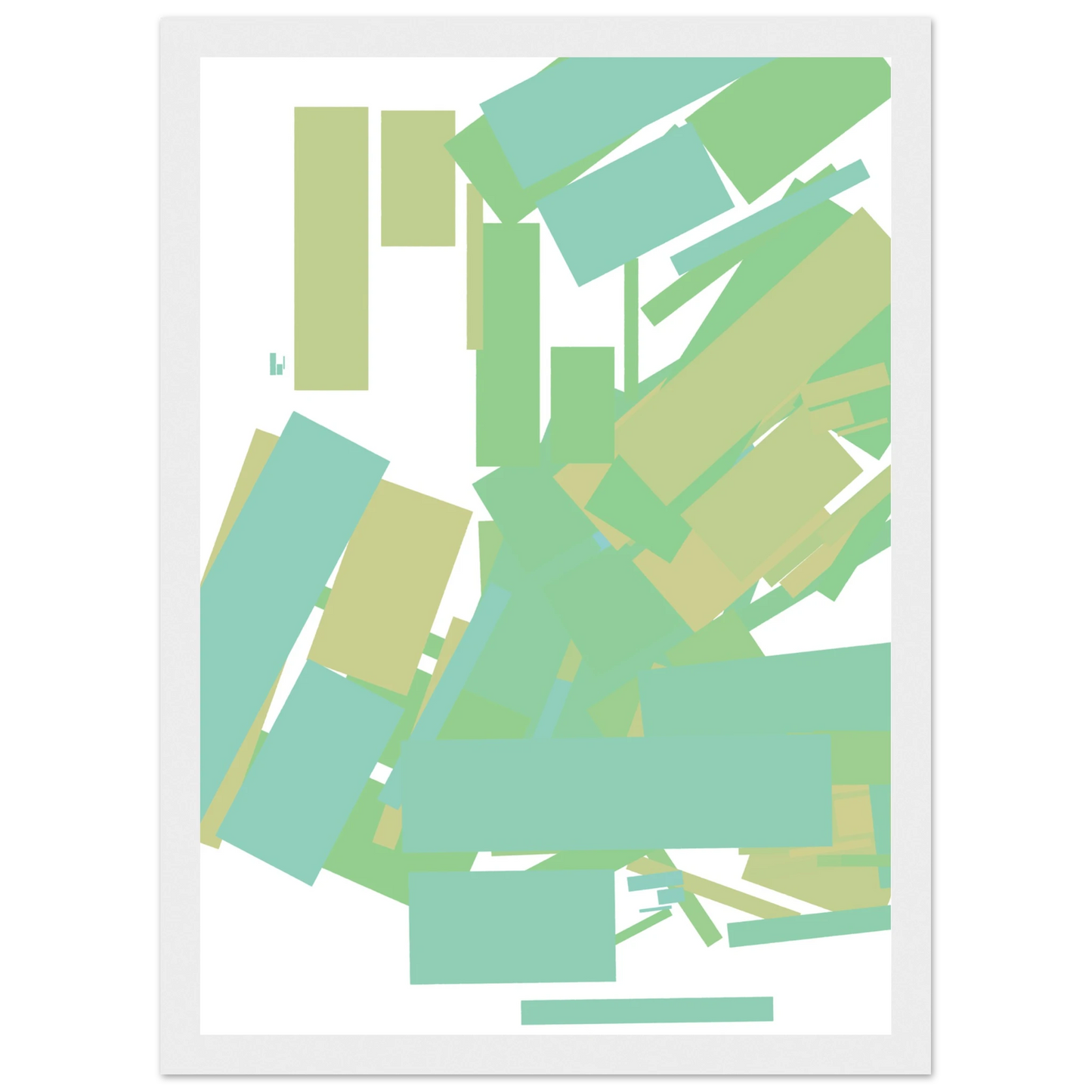 Brace art print in a Wood frame size 21x29.7 cm / 8x12" affordable wall art by Art Aunty NZ