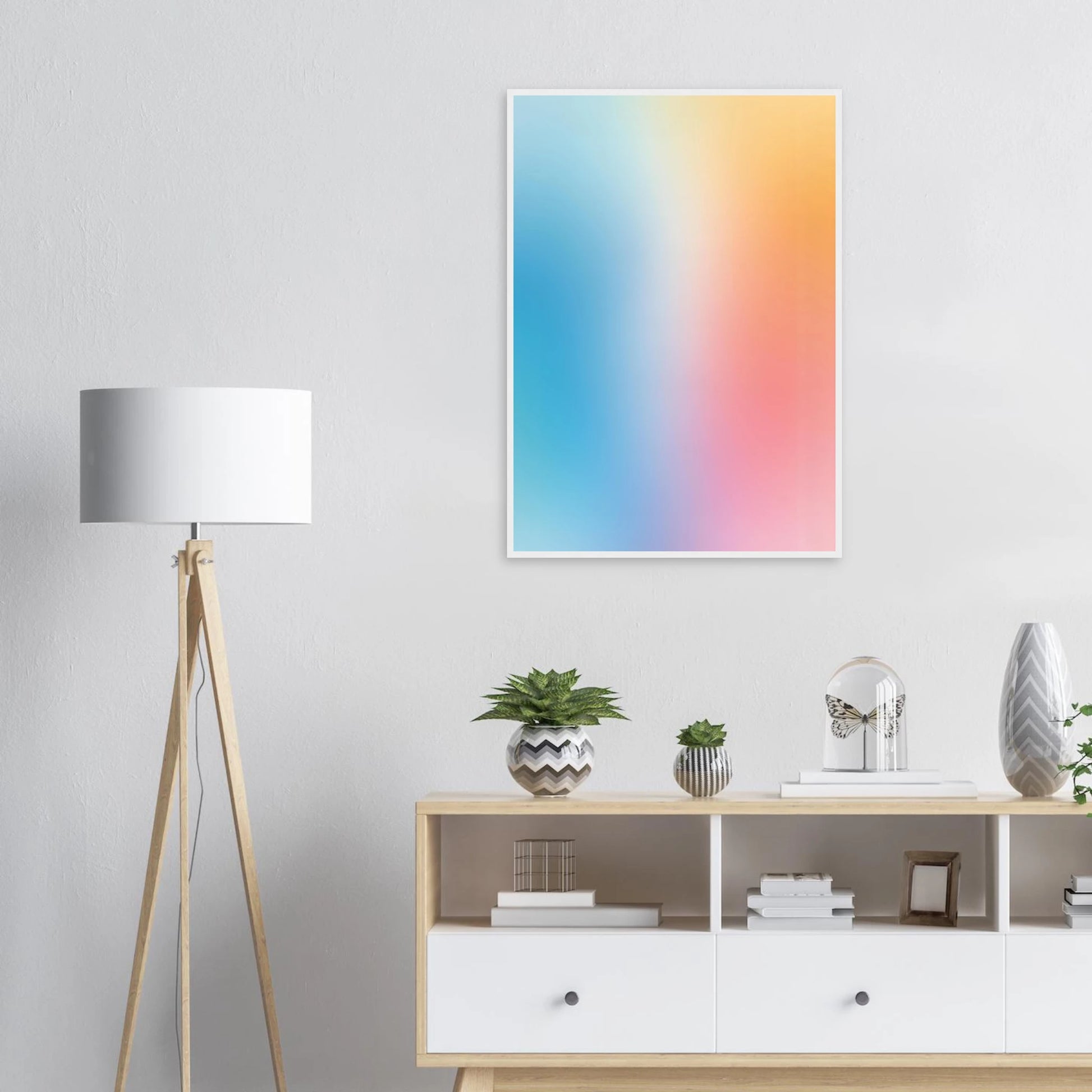 Rise art print in a  size  affordable wall art by Art Aunty NZ