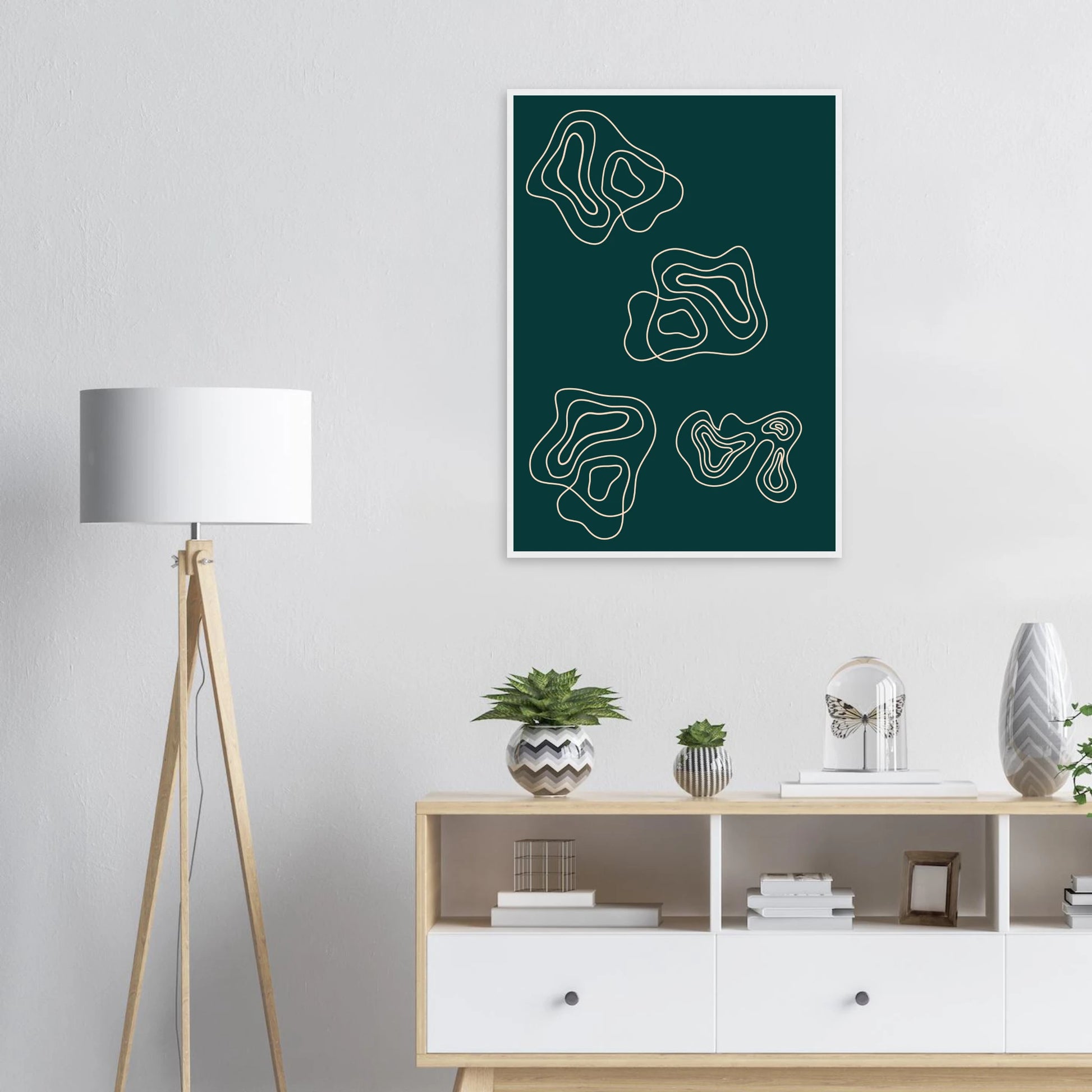 Telling art print in a  size  affordable wall art by Art Aunty NZ