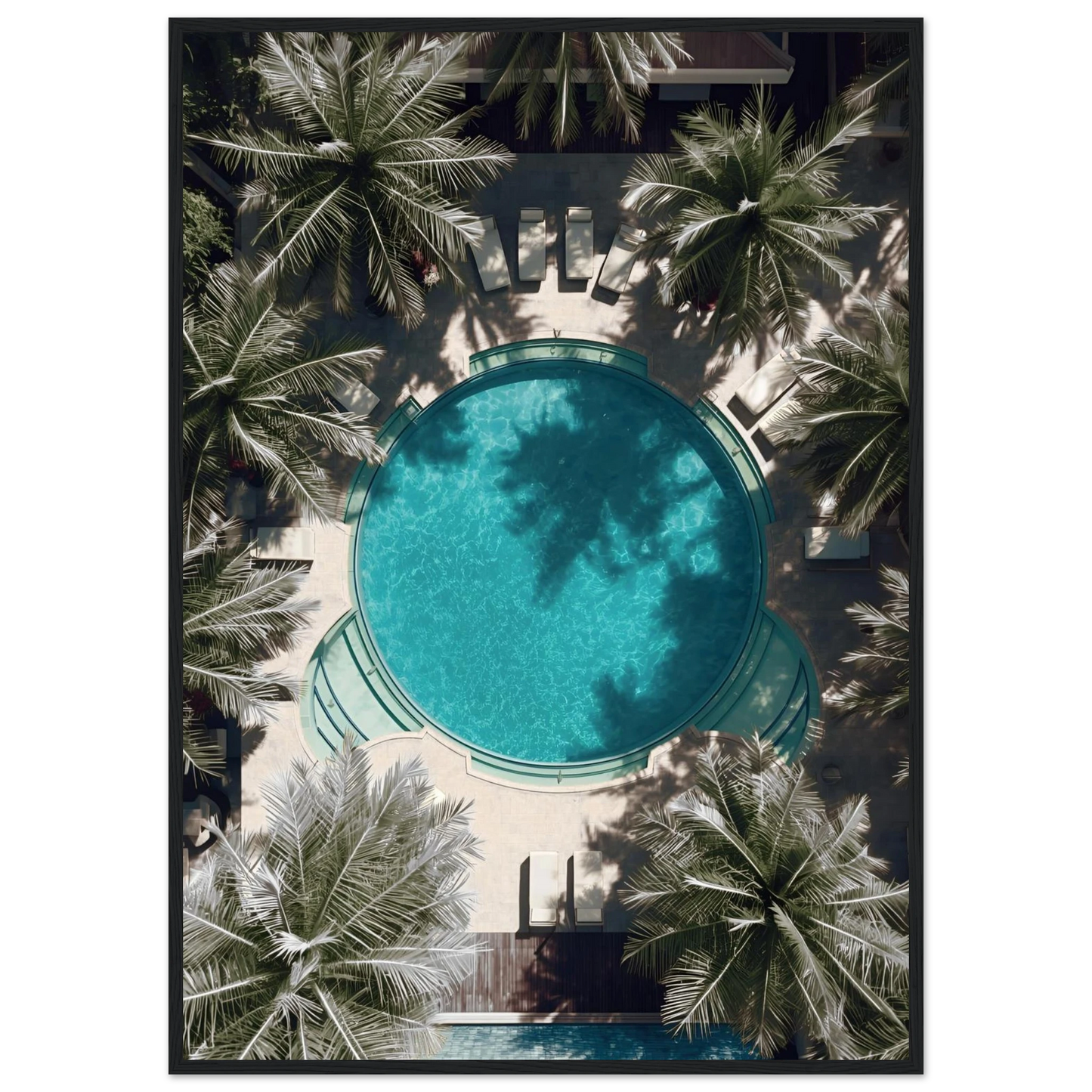 Spire art print in a Wood frame size 21x29.7 cm / 8x12" affordable wall art by Art Aunty NZ