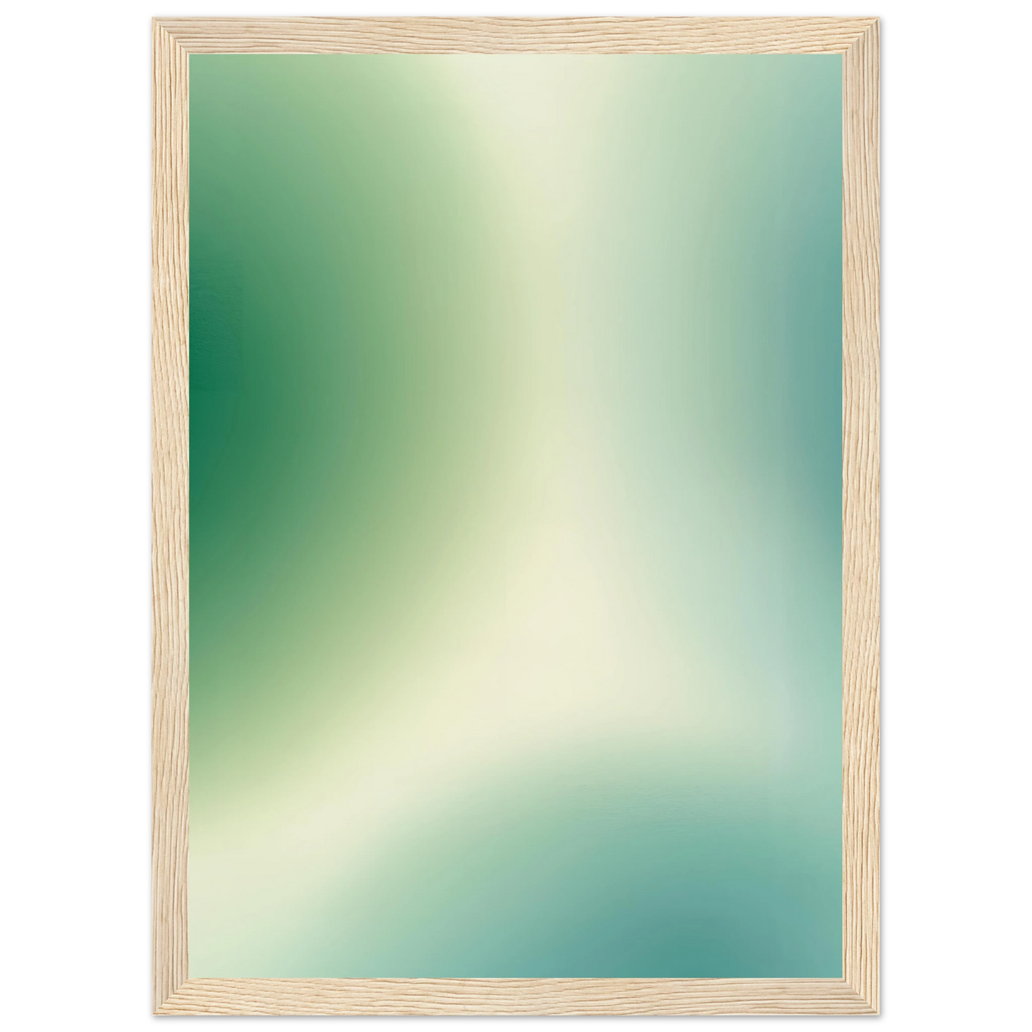 Abstract emerald dream framed art print by anya trut choose your size frame art print in a Black frame size A2 (42 x 59.4  cm) affordable wall art by Art Aunty NZ