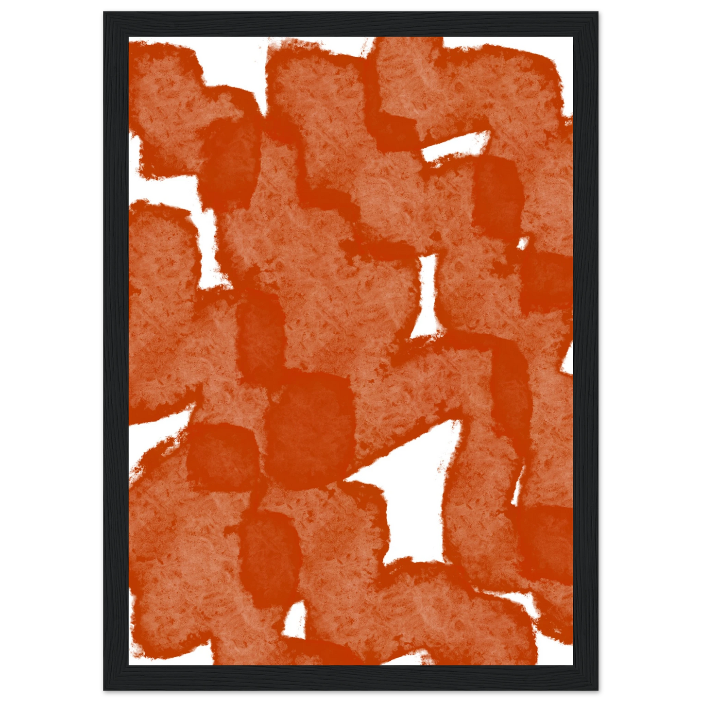 Autumn art print in a White frame size A1 (59.4 x 84.1  cm) affordable wall art by Art Aunty NZ