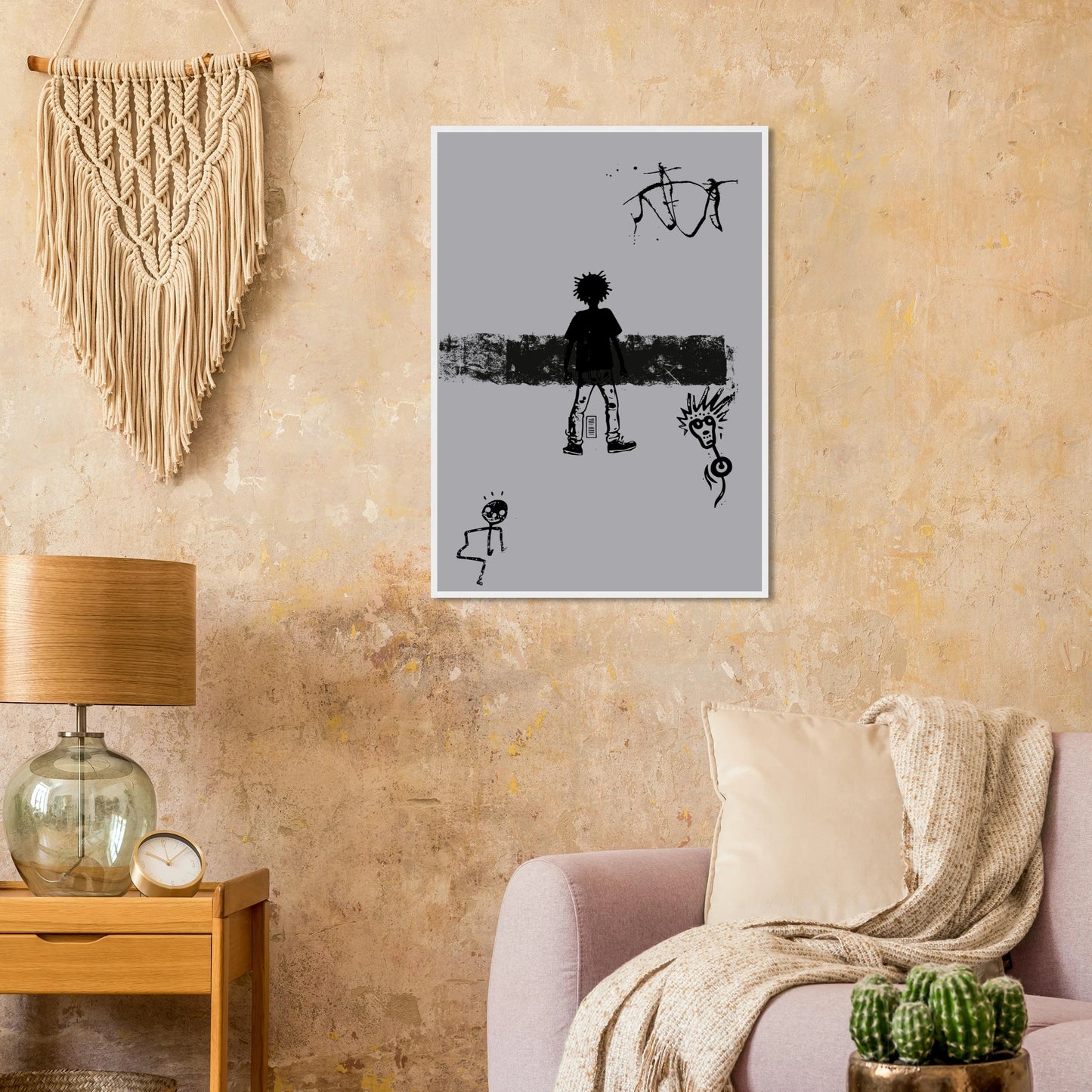 Streamz art print in a  size  affordable wall art by Art Aunty NZ