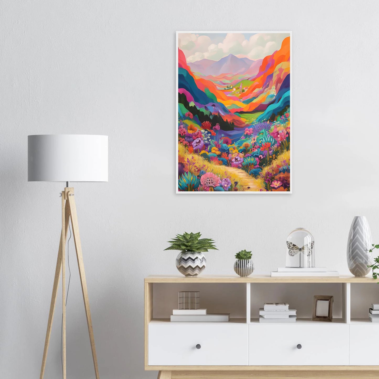 4pm vibrant martini glass art print by anya trut minimalist elegance for modern spaces art print in a  size  affordable wall art by Art Aunty NZ