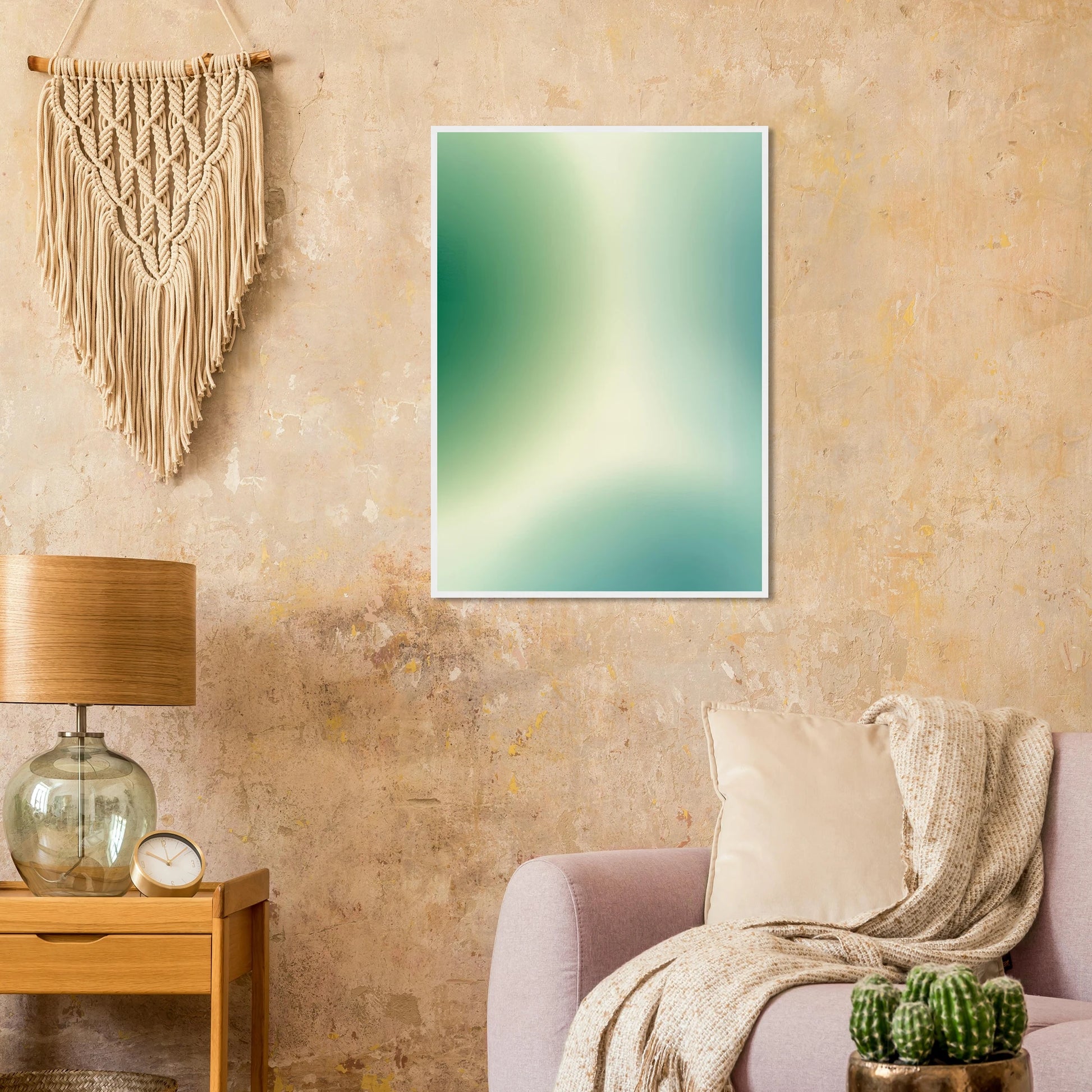 Abstract emerald dream framed art print by anya trut choose your size frame art print in a  size  affordable wall art by Art Aunty NZ