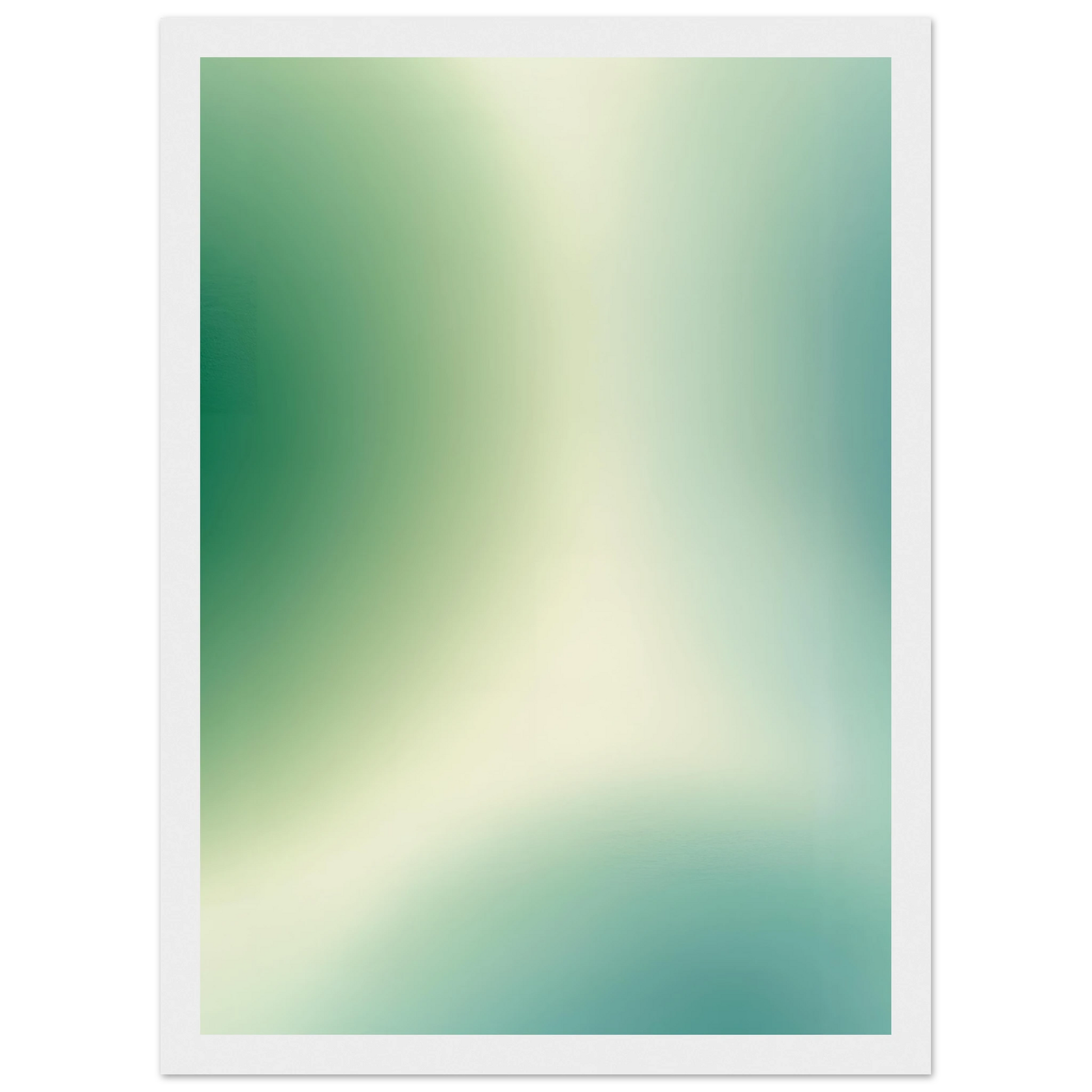 Abstract emerald dream framed art print by anya trut choose your size frame art print in a Wood frame size A2 (42 x 59.4  cm) affordable wall art by Art Aunty NZ
