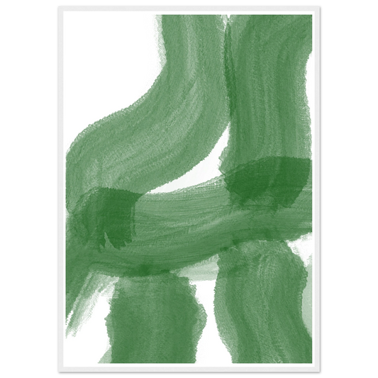 Track art print in a White frame size 21x29.7 cm / 8x12" affordable wall art by Art Aunty NZ