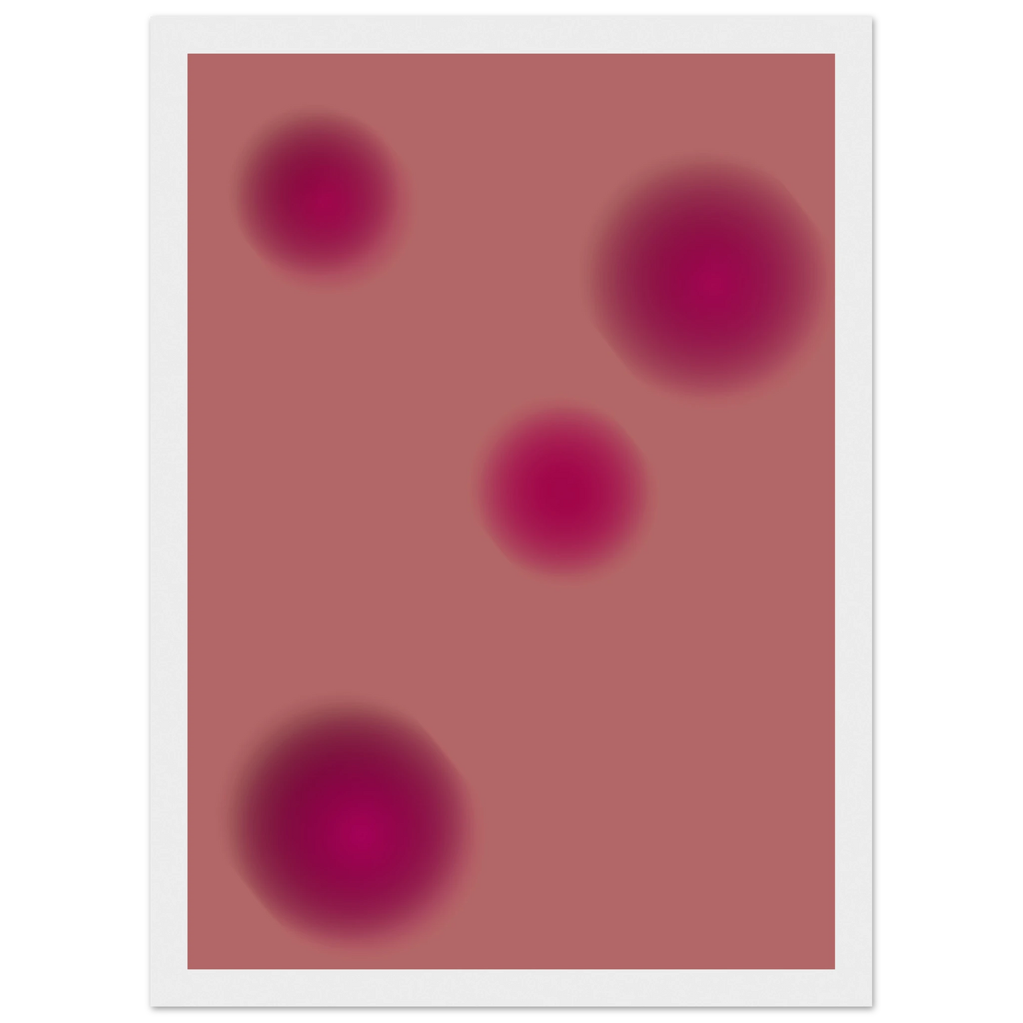 Good vibrations art print in a Black frame size 21x29.7 cm / 8x12" affordable wall art by Art Aunty NZ