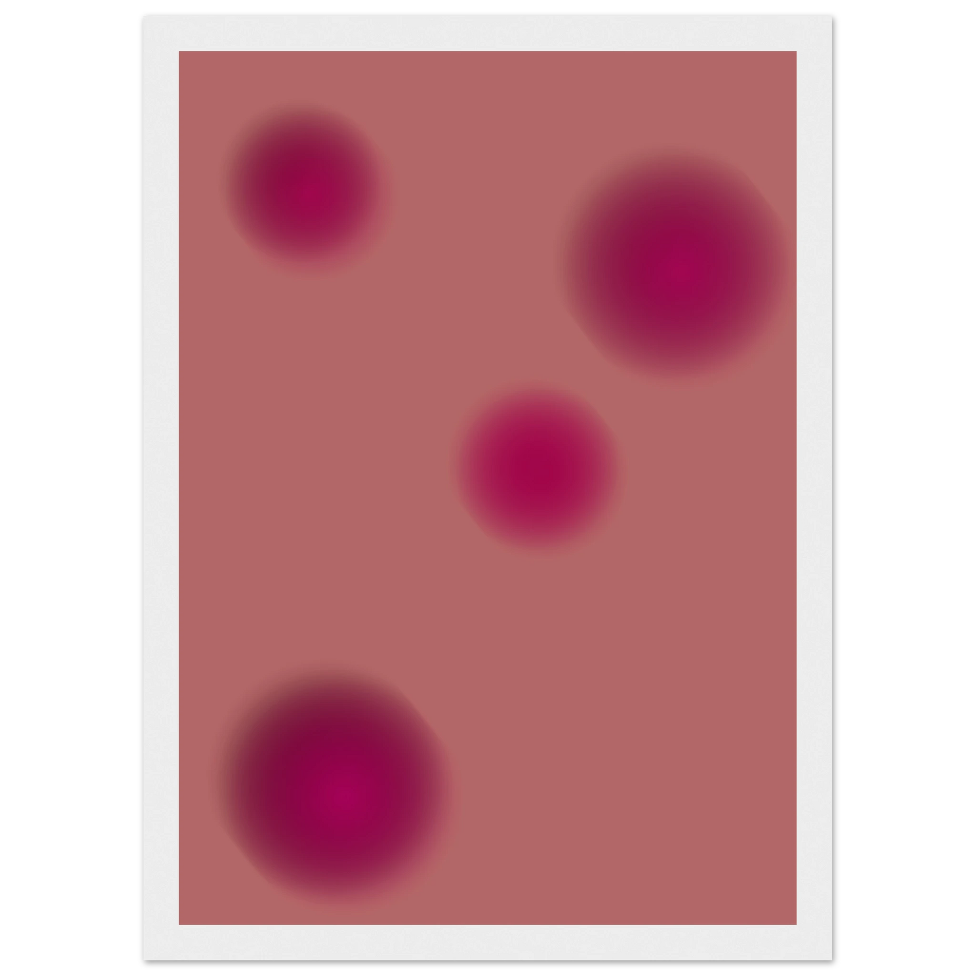 Good vibrations art print in a Black frame size 21x29.7 cm / 8x12" affordable wall art by Art Aunty NZ