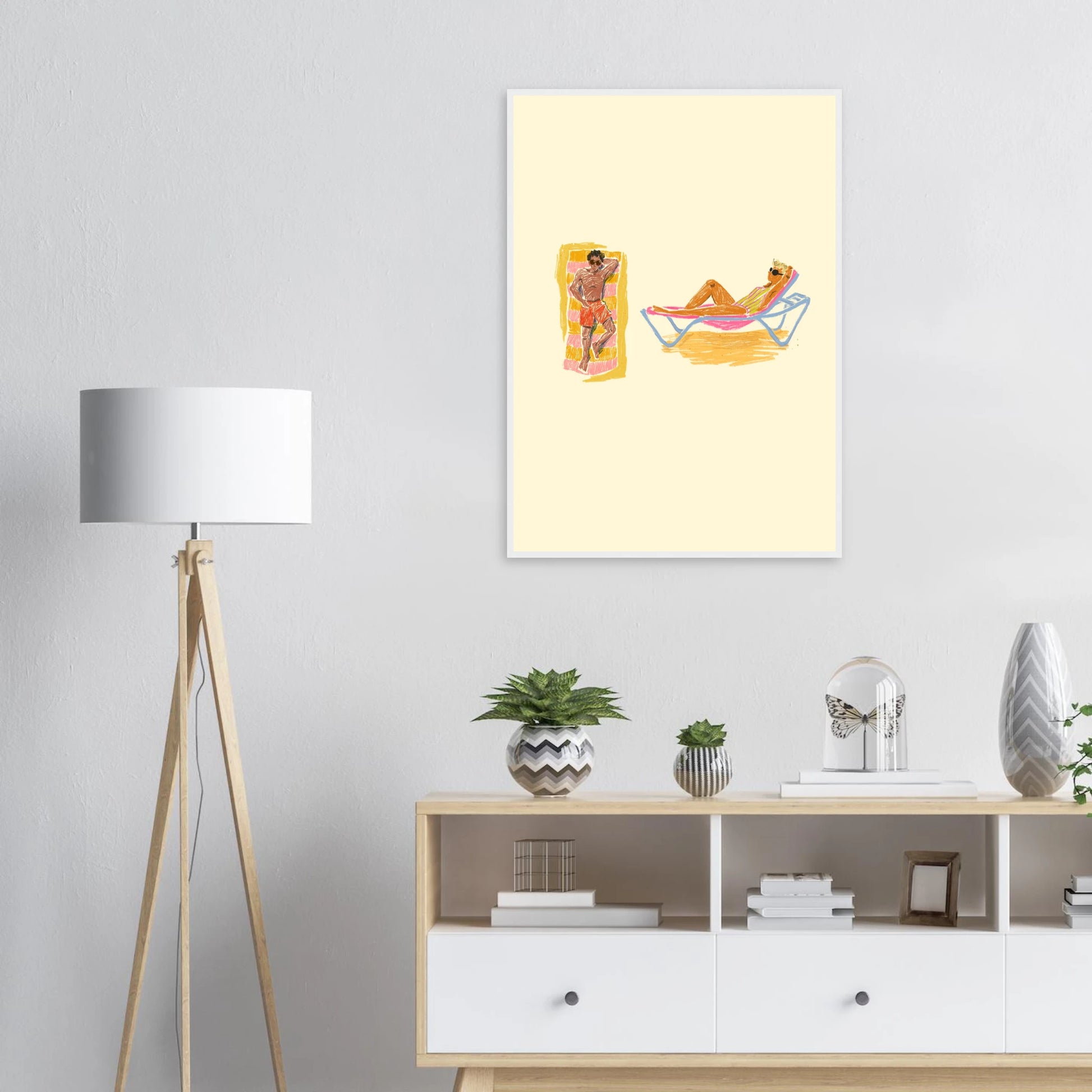 Day for it one art print in a  size  affordable wall art by Art Aunty NZ