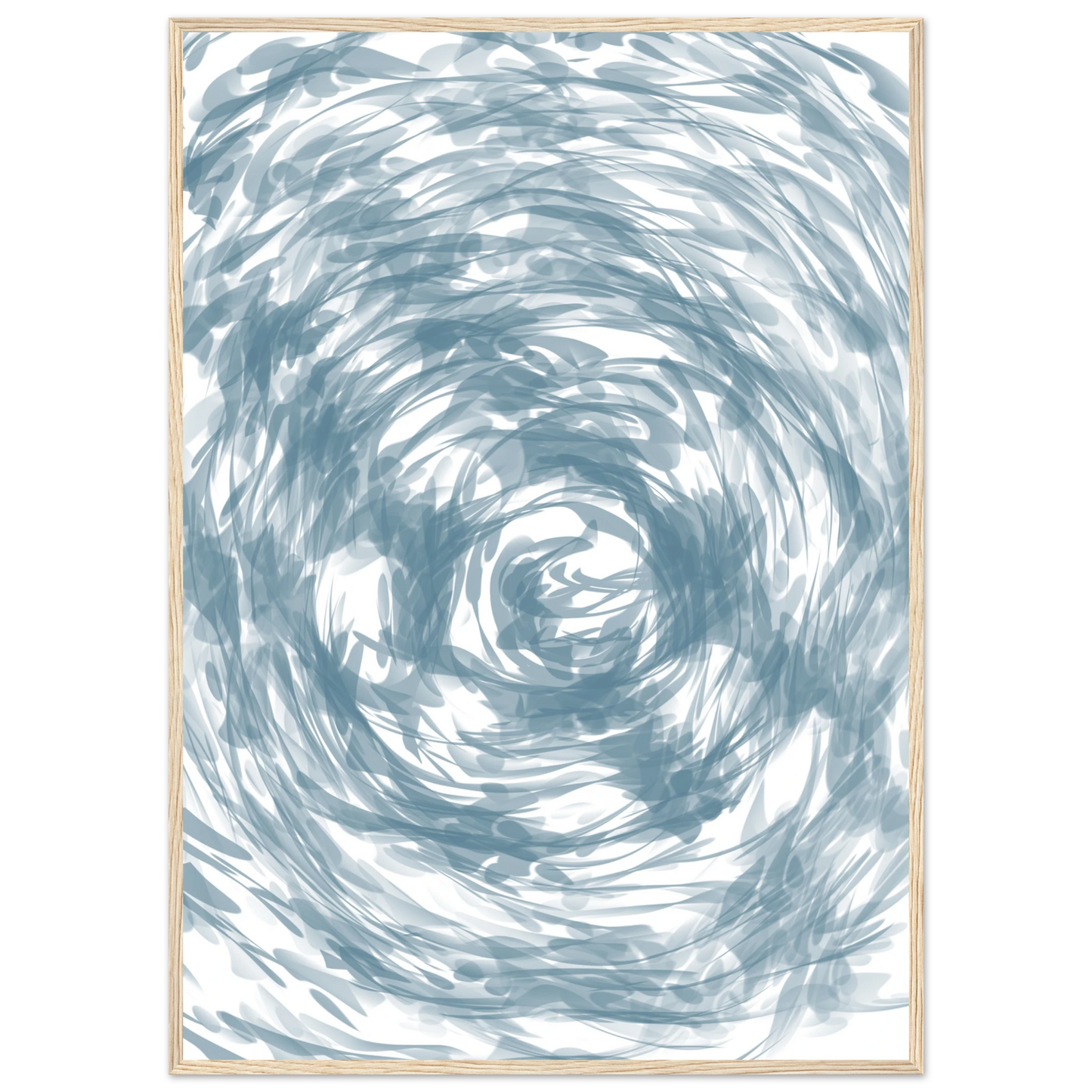 The mind art print in a Black frame size 21x29.7 cm / 8x12" affordable wall art by Art Aunty NZ