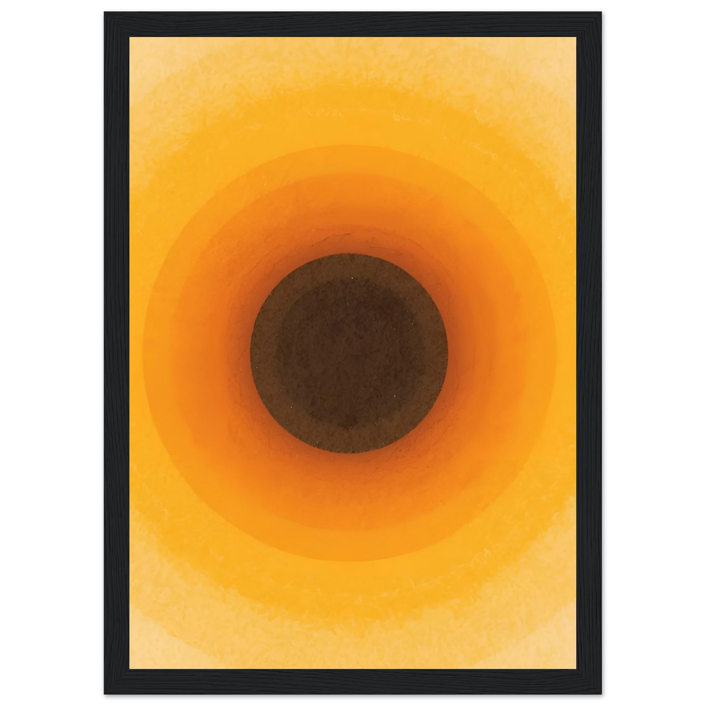 Sundowner art print in a Wood frame size A1 (59.4 x 84.1  cm) affordable wall art by Art Aunty NZ