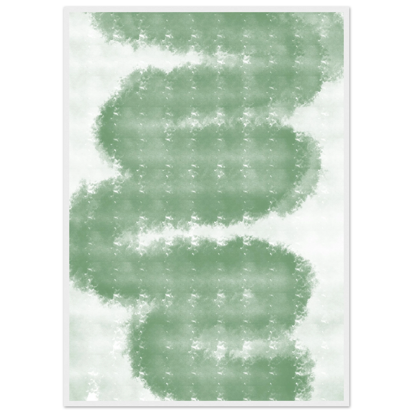 Calm material art print in a White frame size 21x29.7 cm / 8x12" affordable wall art by Art Aunty NZ