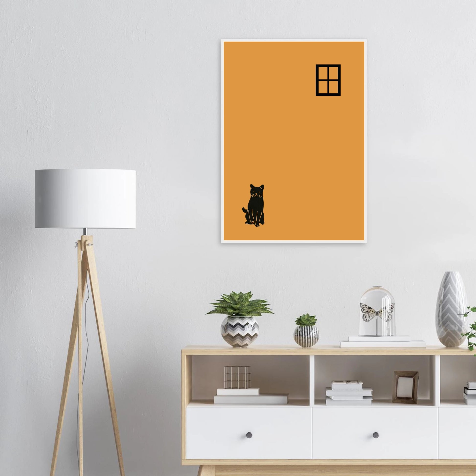 Window dream art print in a  size  affordable wall art by Art Aunty NZ