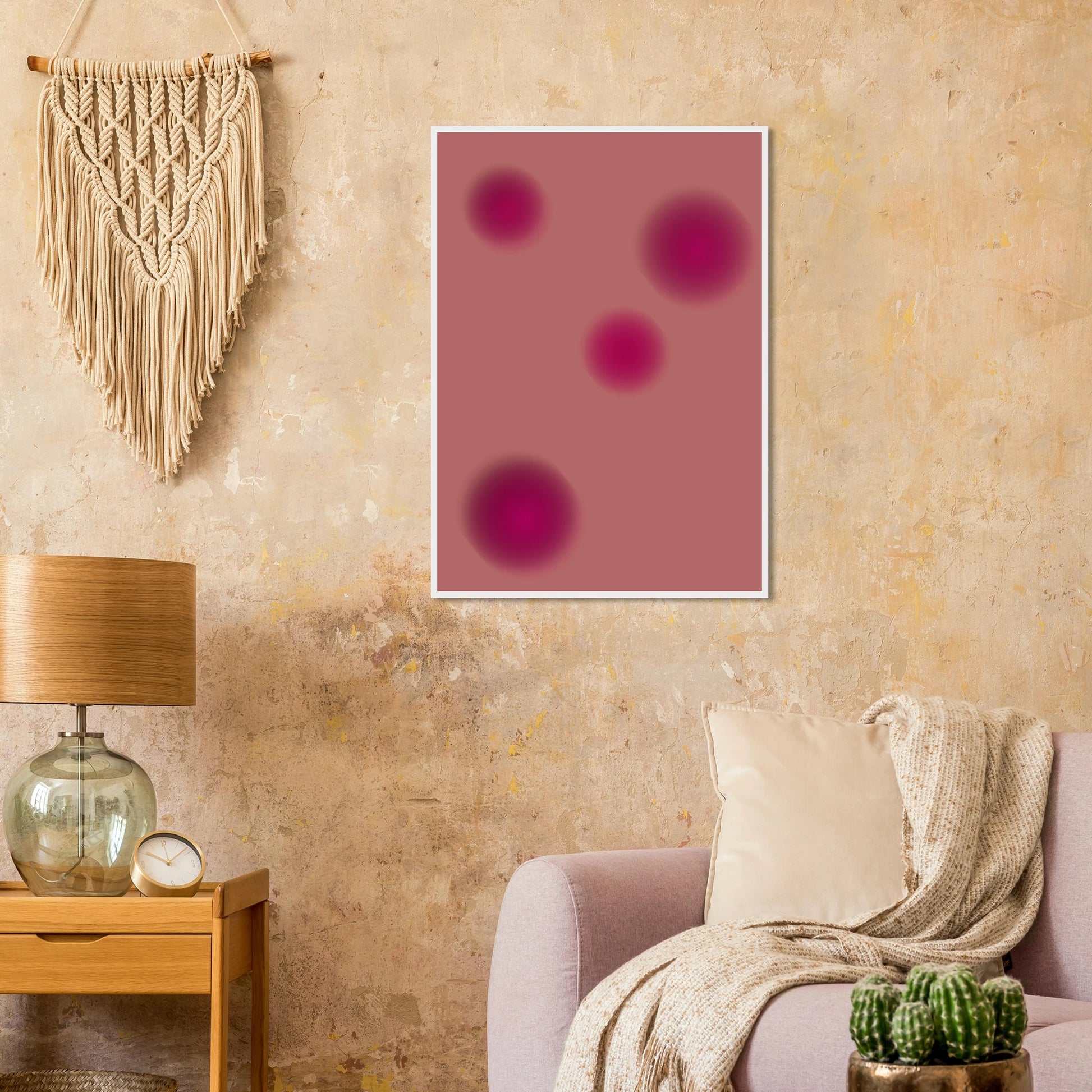 Good vibrations art print in a  size  affordable wall art by Art Aunty NZ